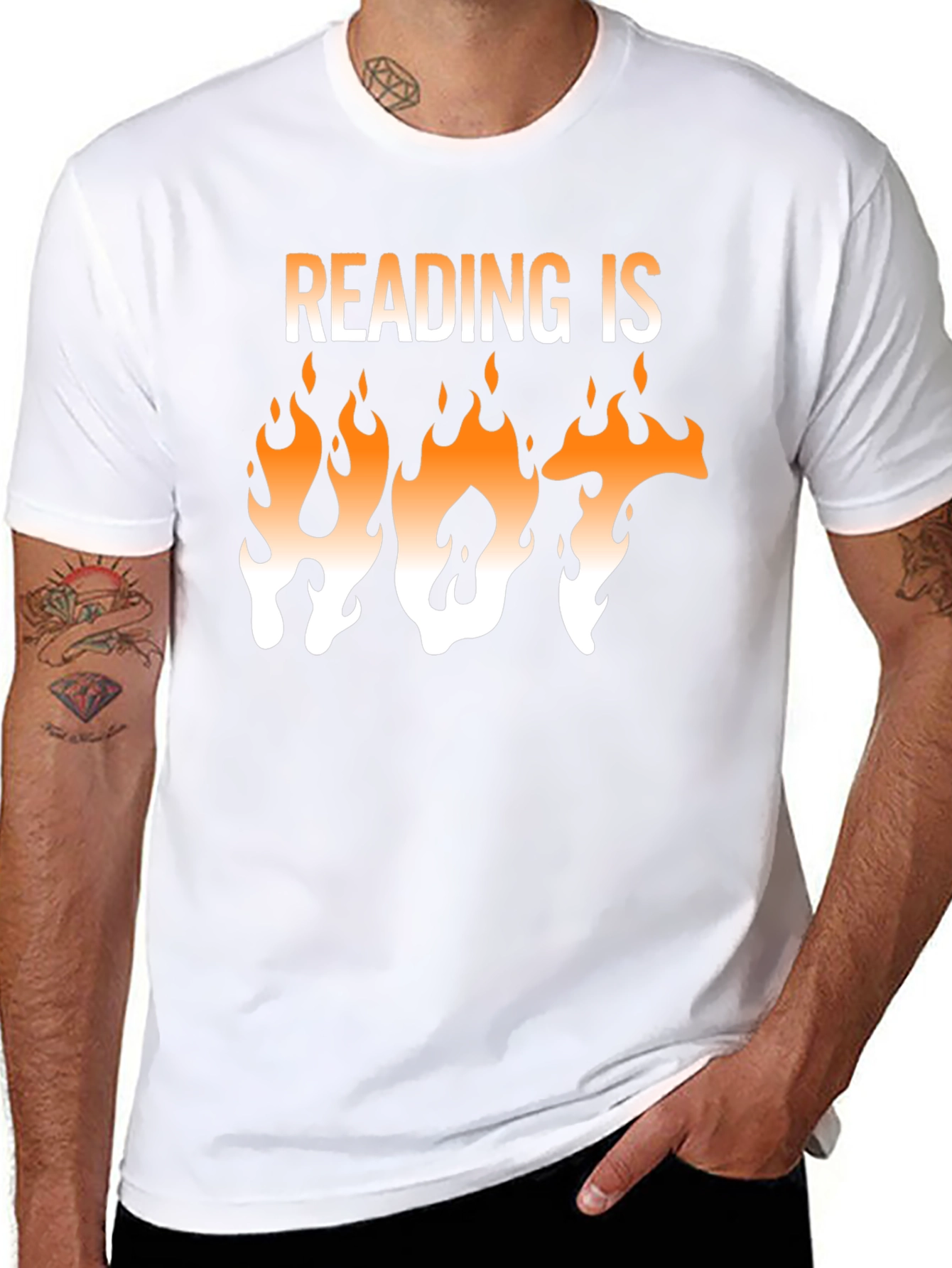 Reading is Hot T-Shirt - Unisex
