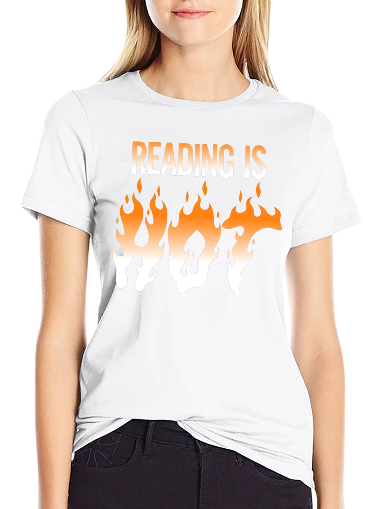 Reading is Hot T-Shirt - Unisex