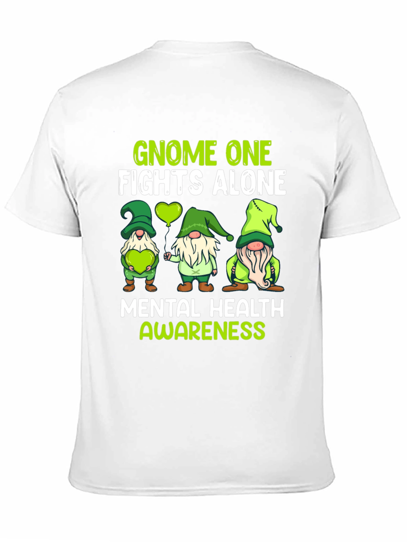 Mental Health Awareness Gnome T-Shirt