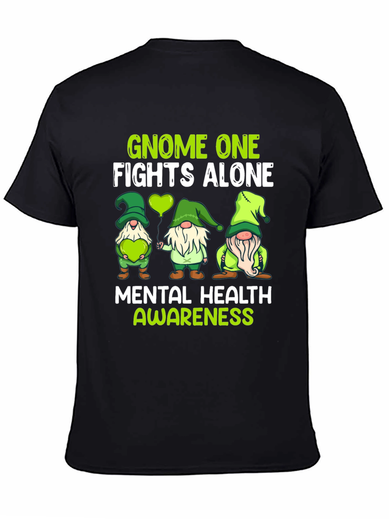 Mental Health Awareness Gnome T-Shirt