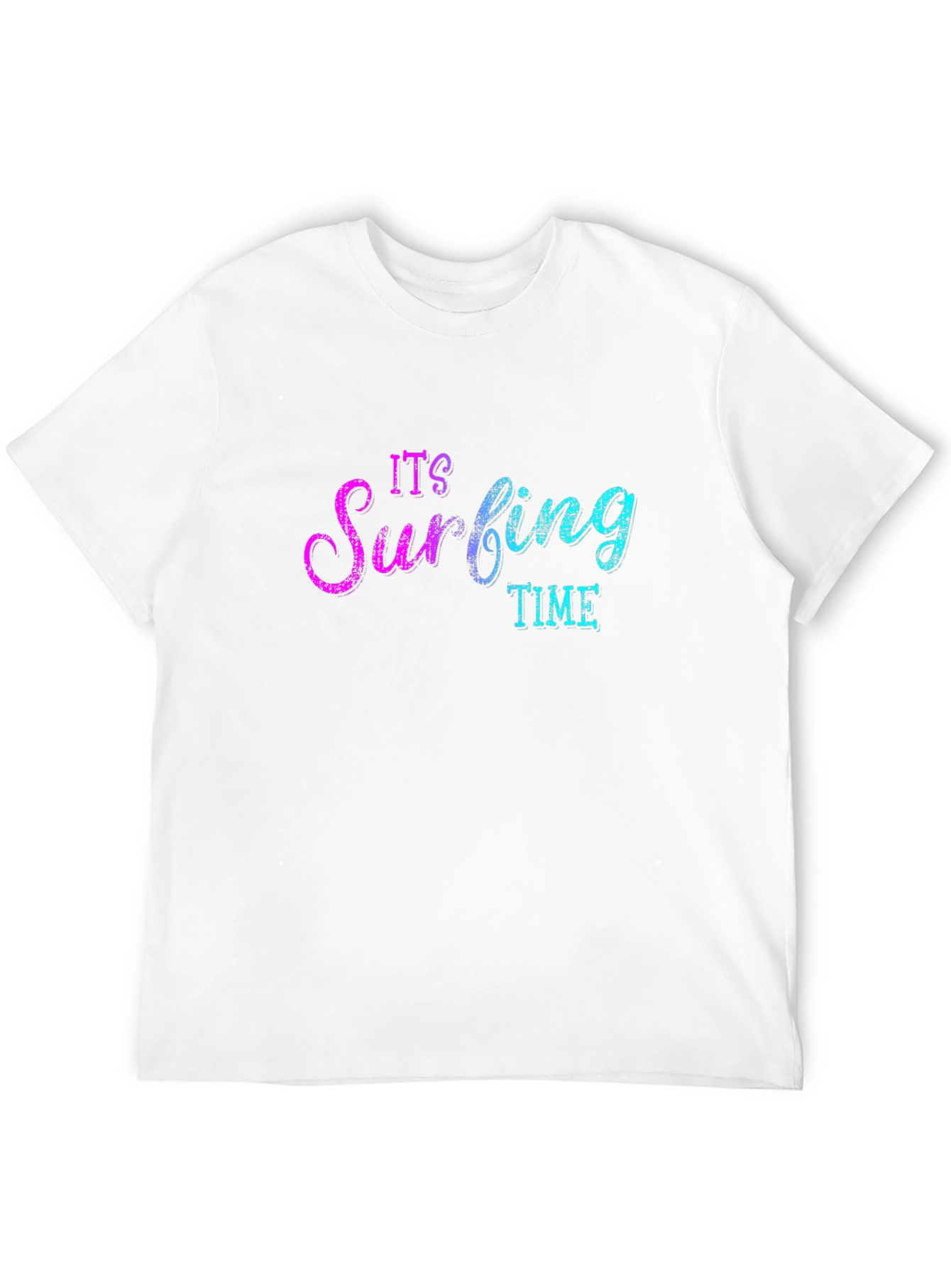 Its Surfing Time Tee - Black Graphic T-Shirt