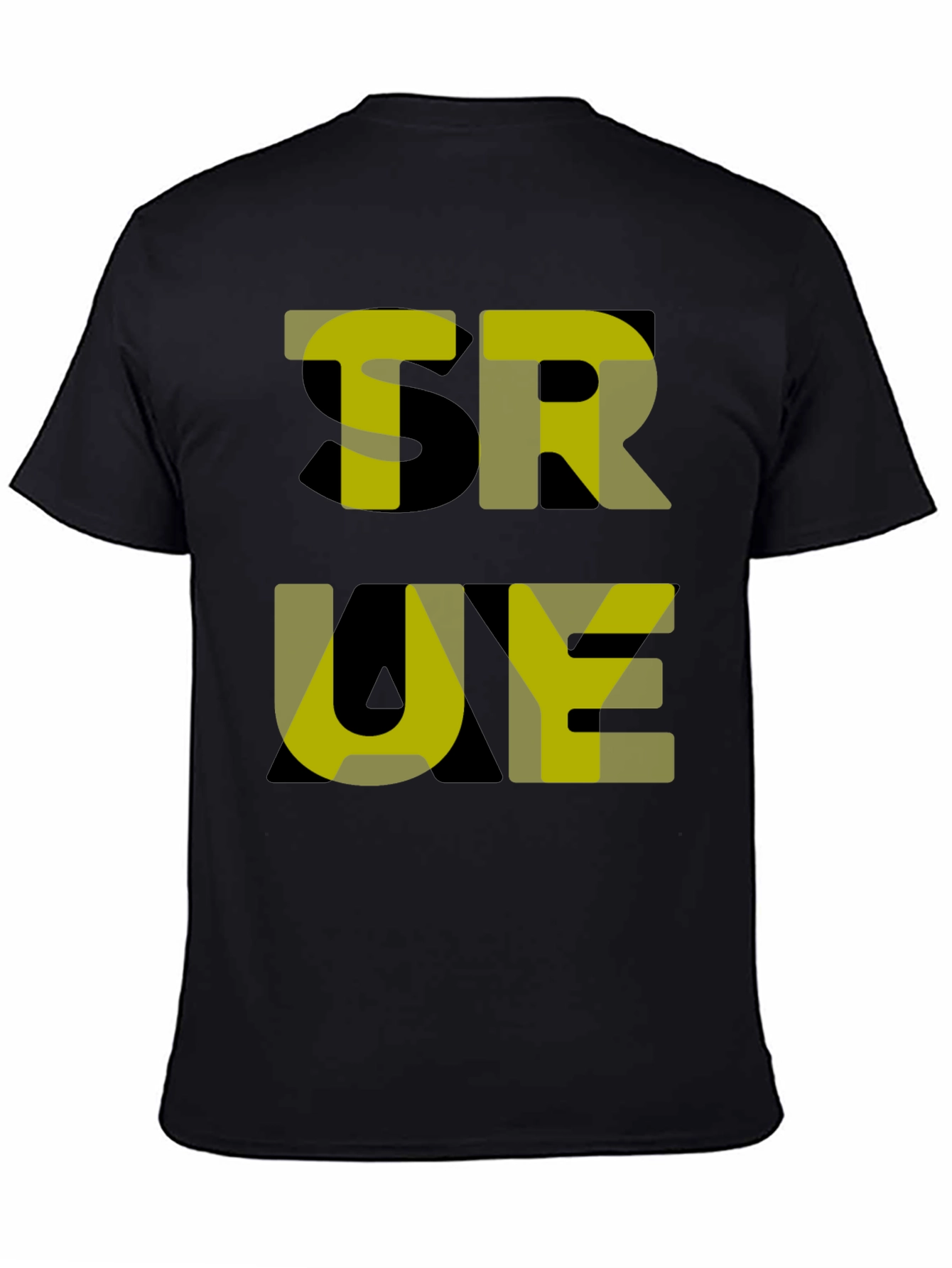 True Graphic T-Shirt - Black