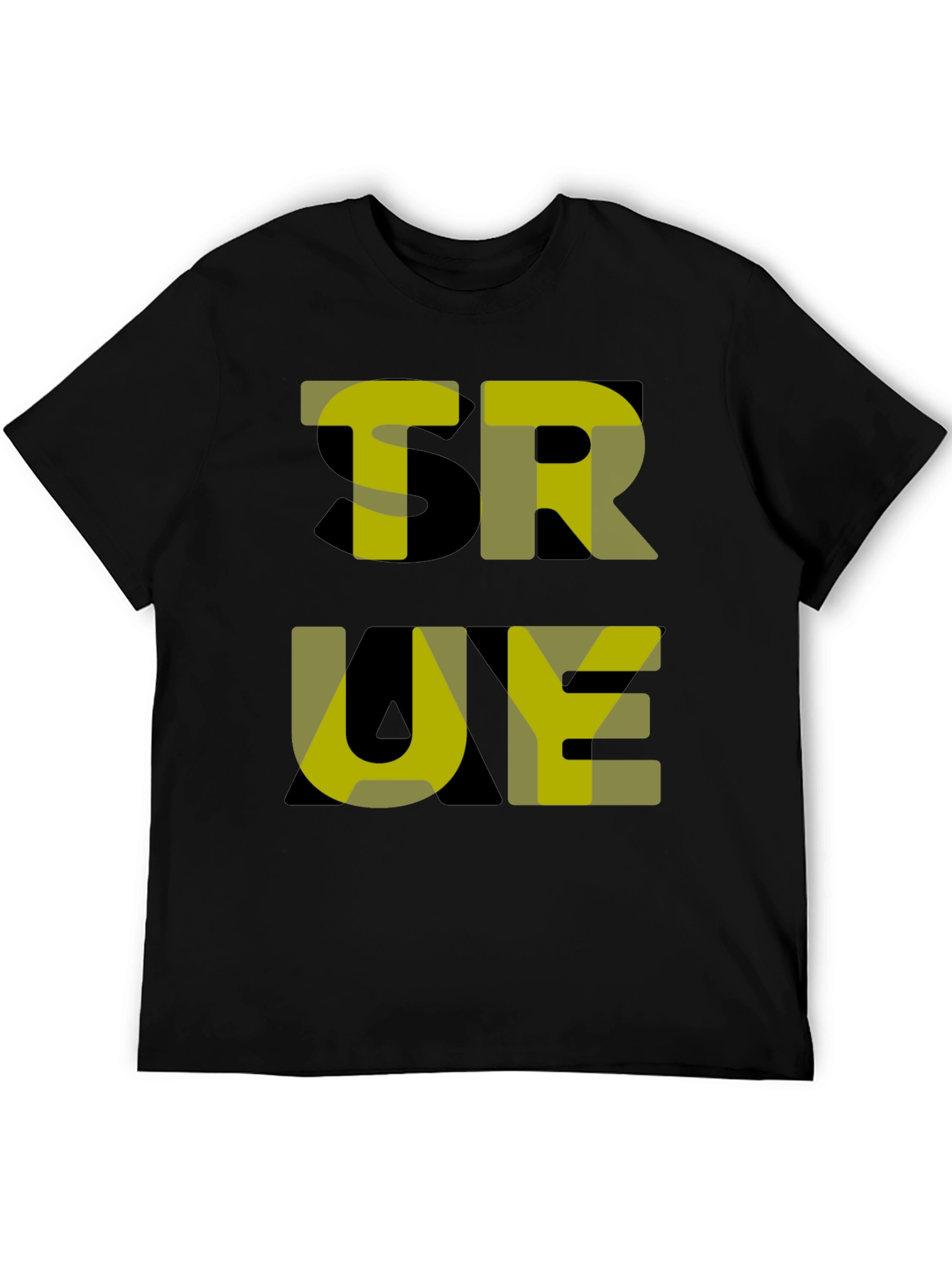True Graphic T-Shirt - Black