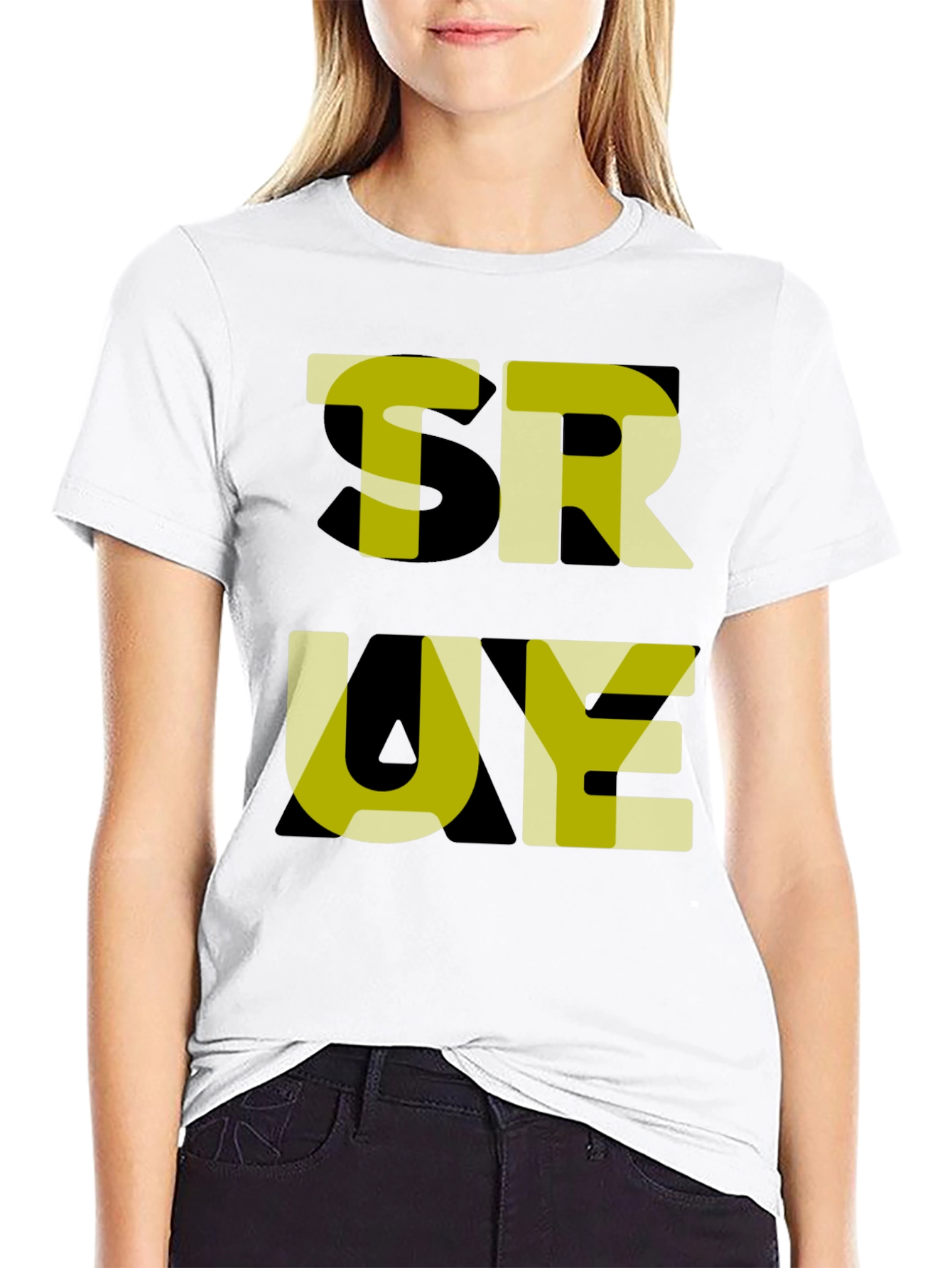 True Graphic T-Shirt - Black