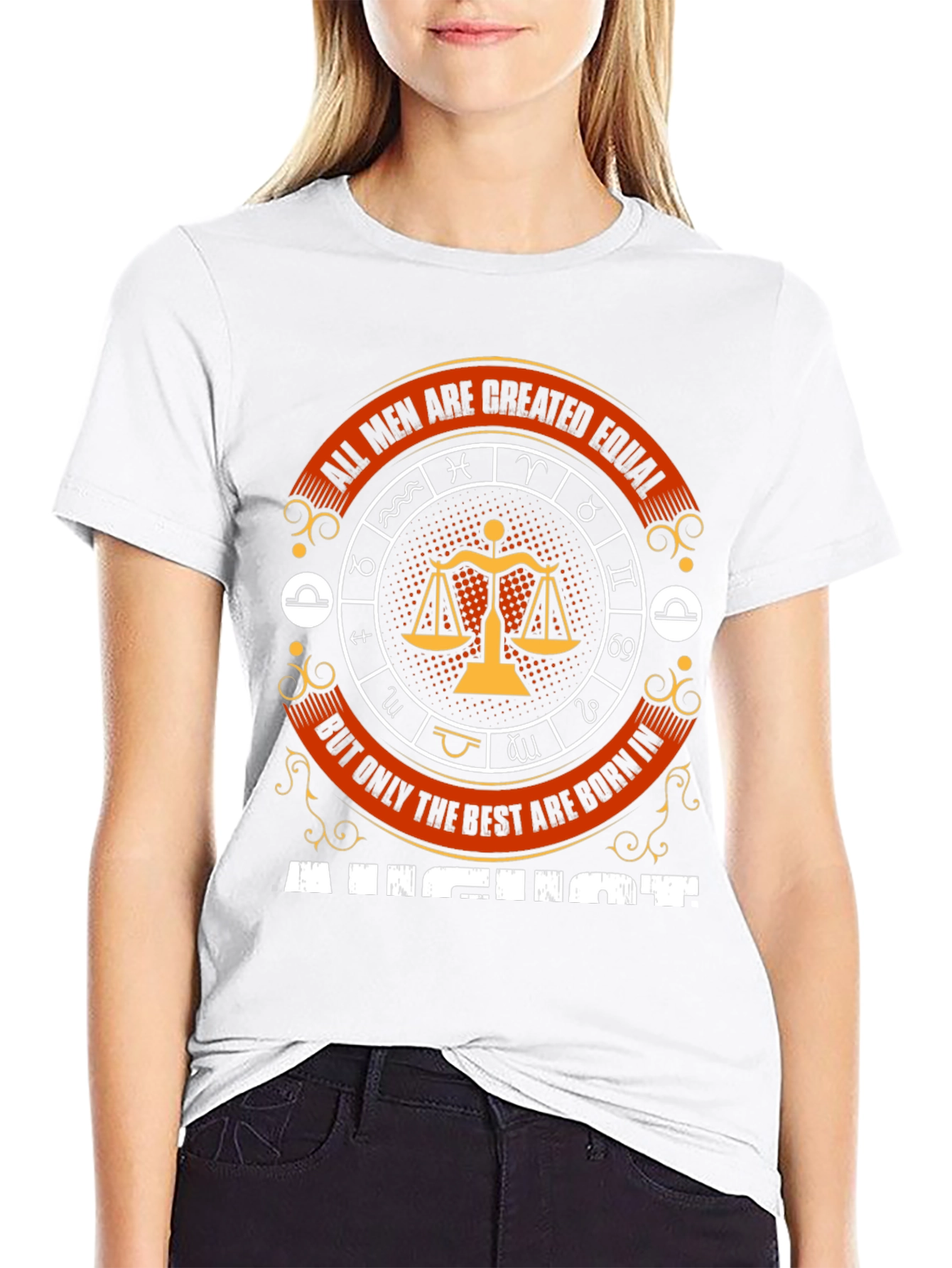 August Zodiac T-Shirt - All Men Are Created Equal