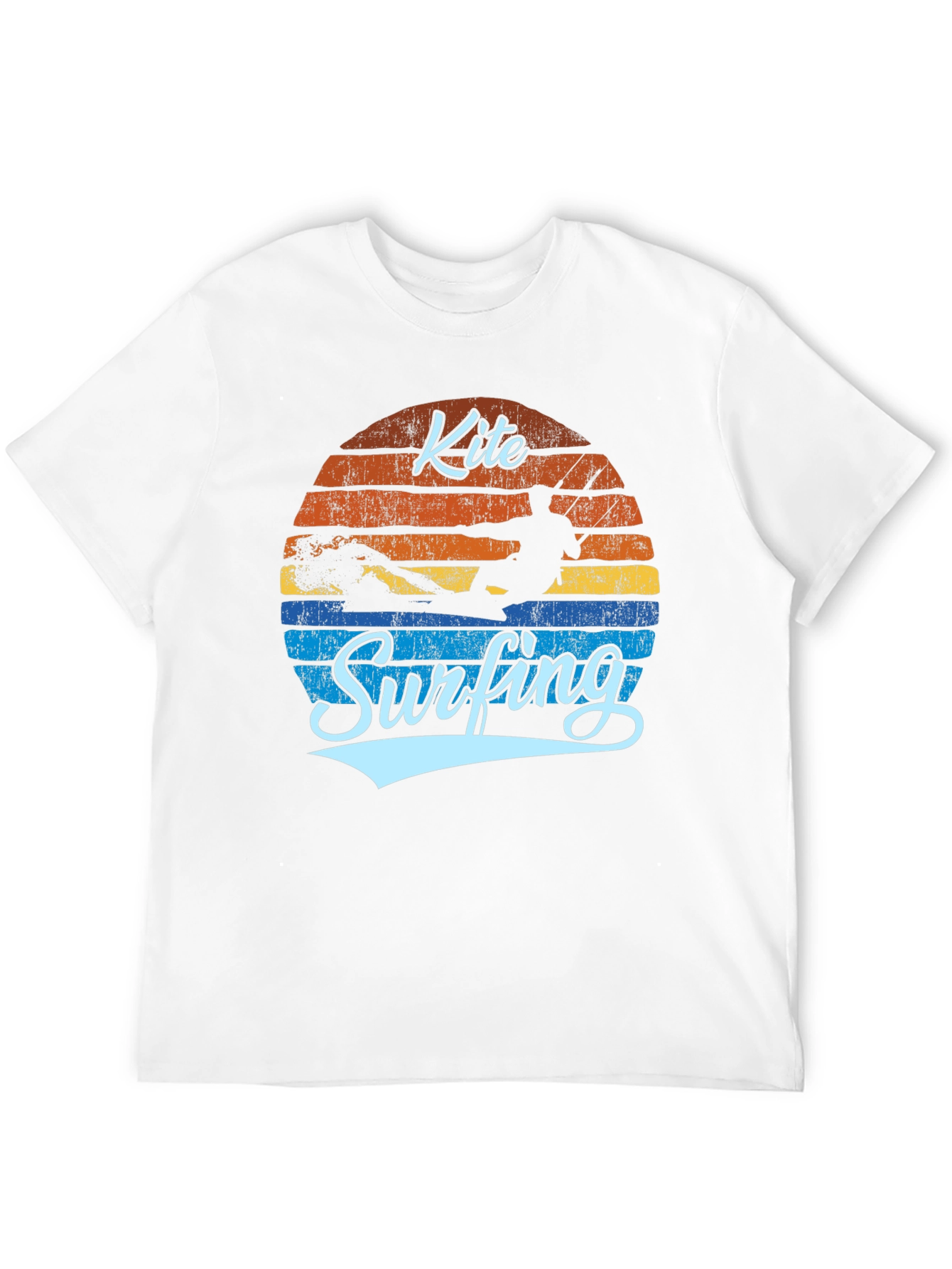 Kite Surfing Retro T-Shirt