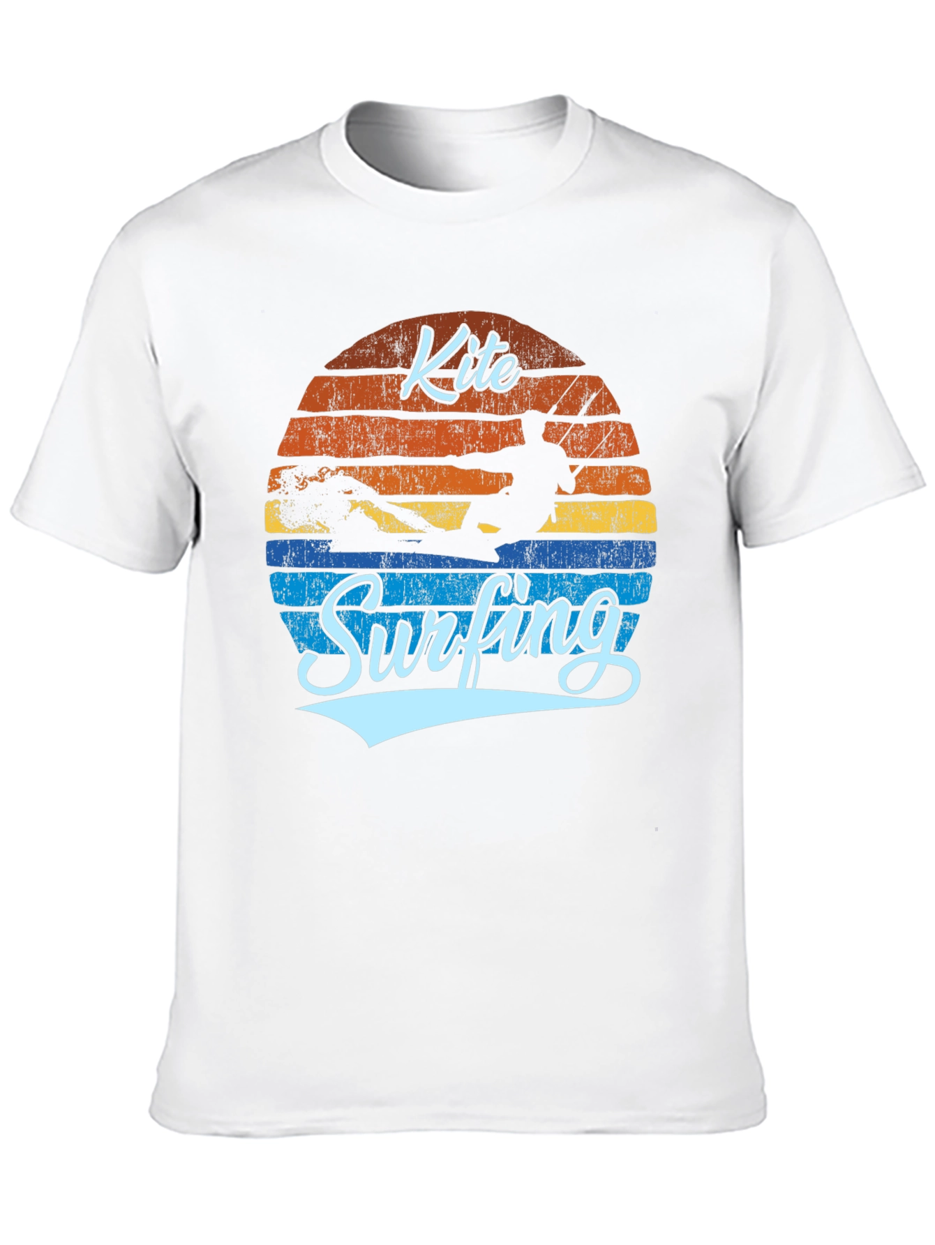 Kite Surfing Retro T-Shirt