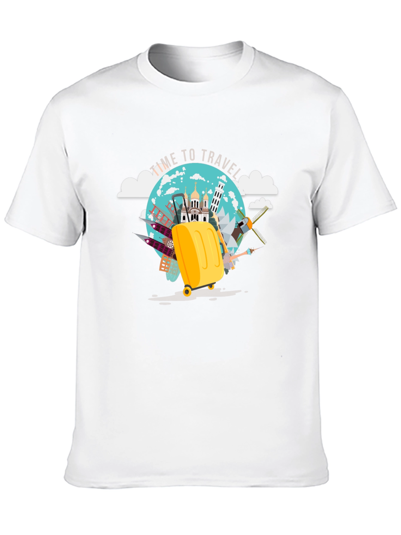 Time to Travel Graphic Tee - Adventure Awaits!