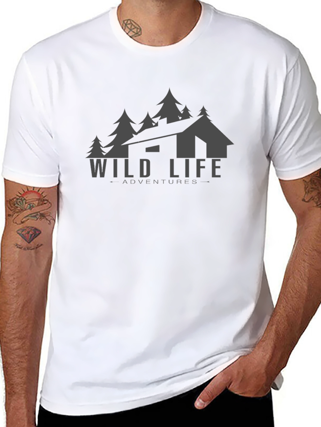 Wild Life Adventures T-Shirt - Nature Graphic Tee