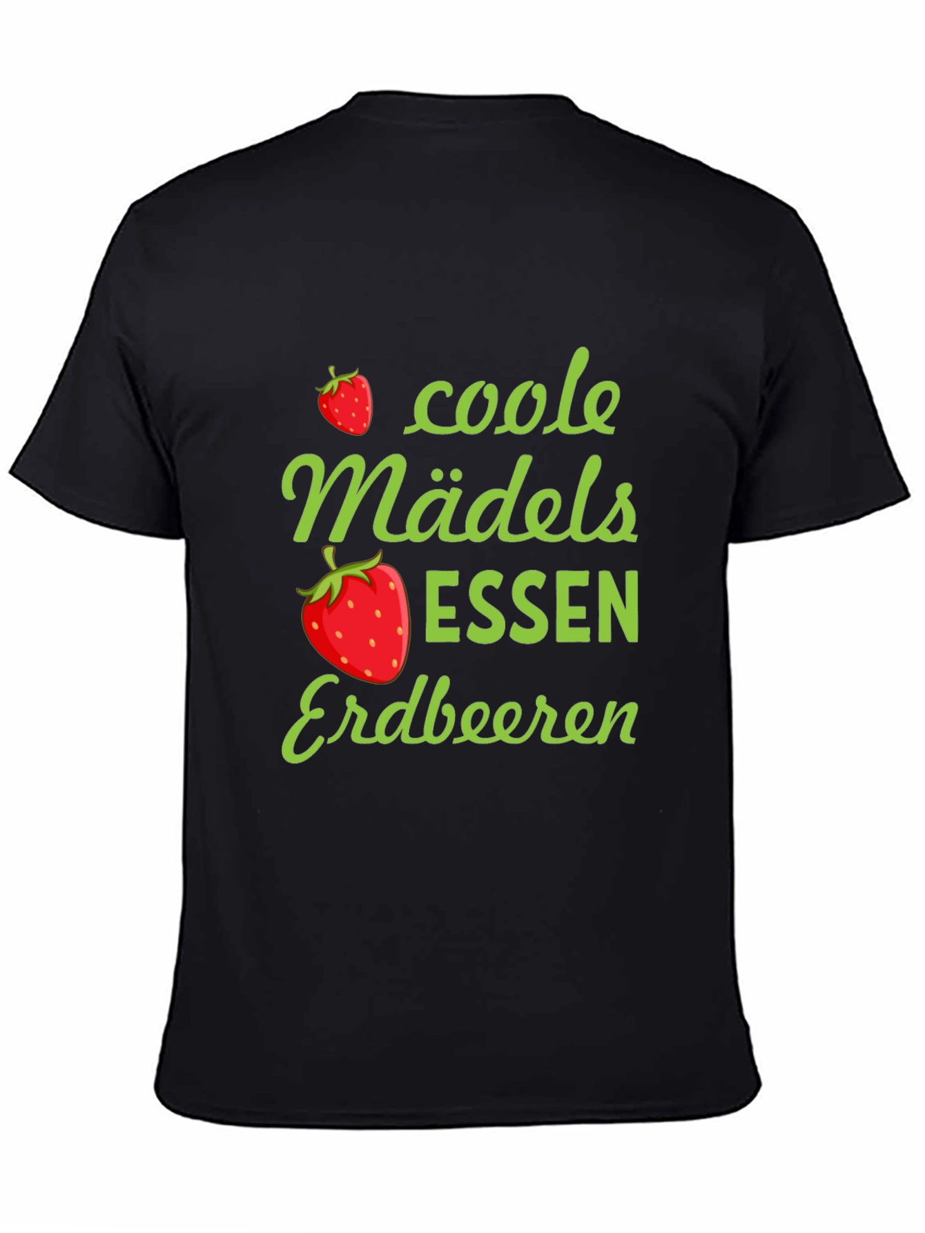 Coole Mädels Essen Erdbeeren Graphic T-Shirt