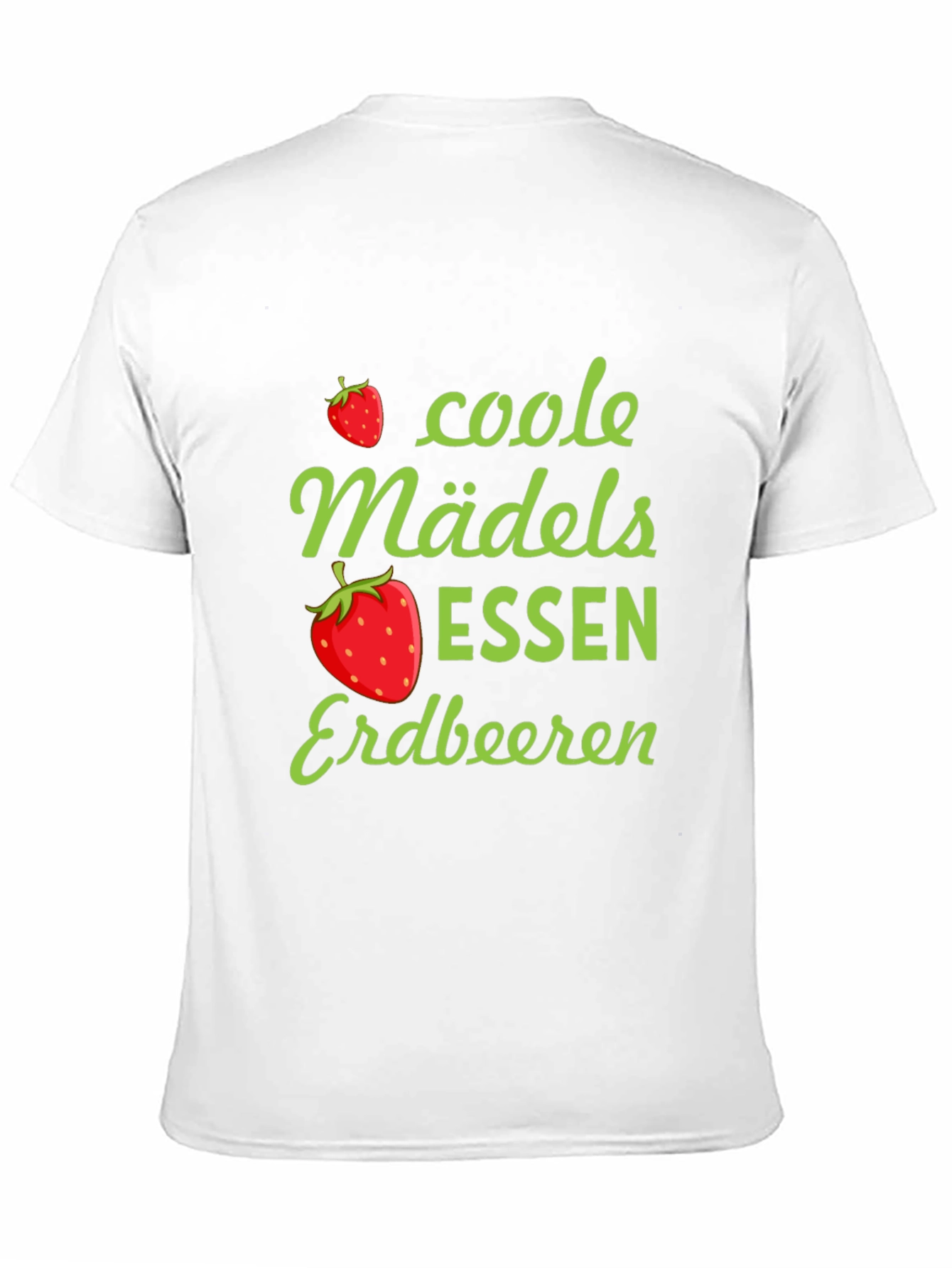 Coole Mädels Essen Erdbeeren Graphic T-Shirt