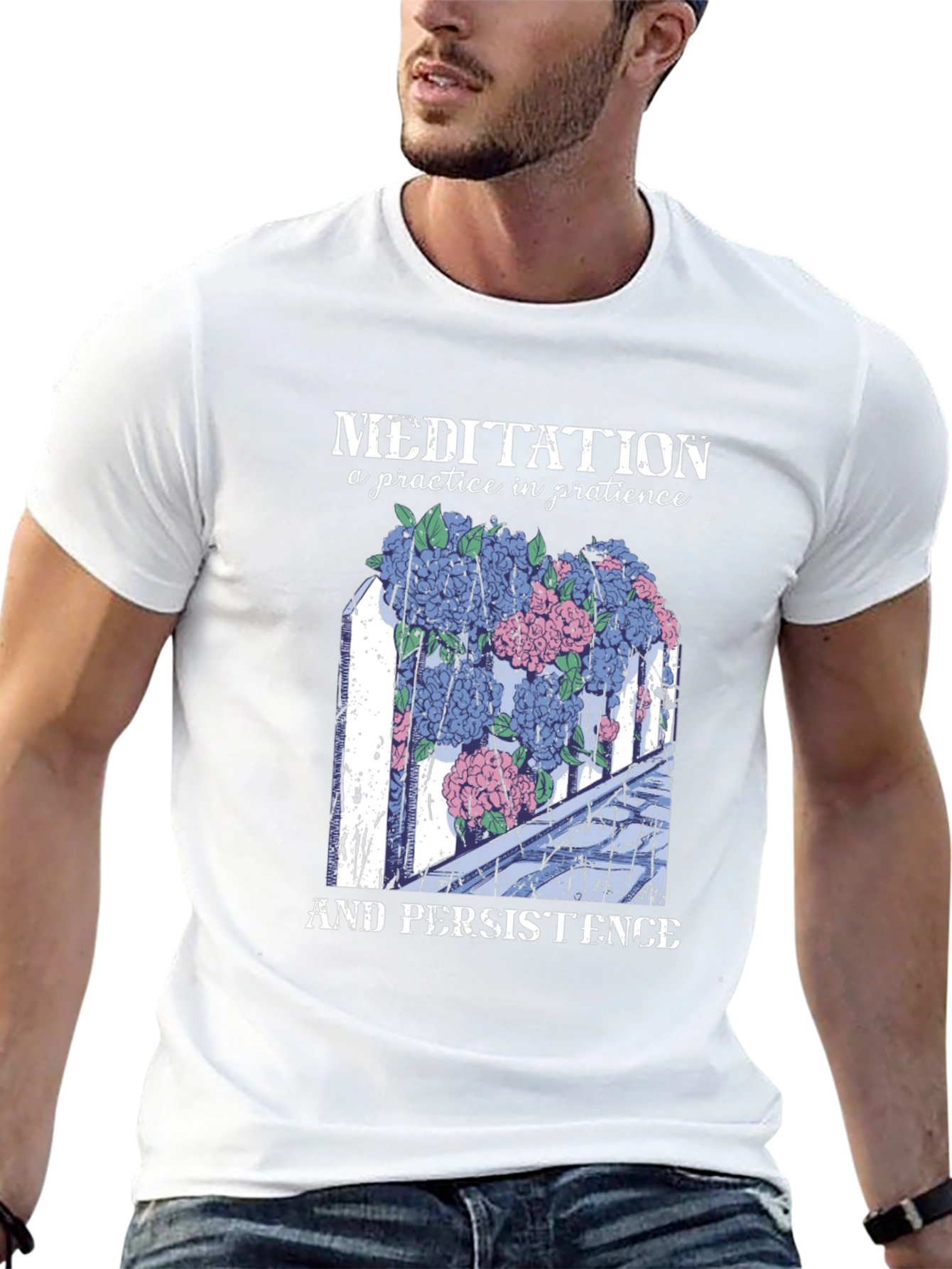 Meditation & Persistence Graphic Tee - Unisex