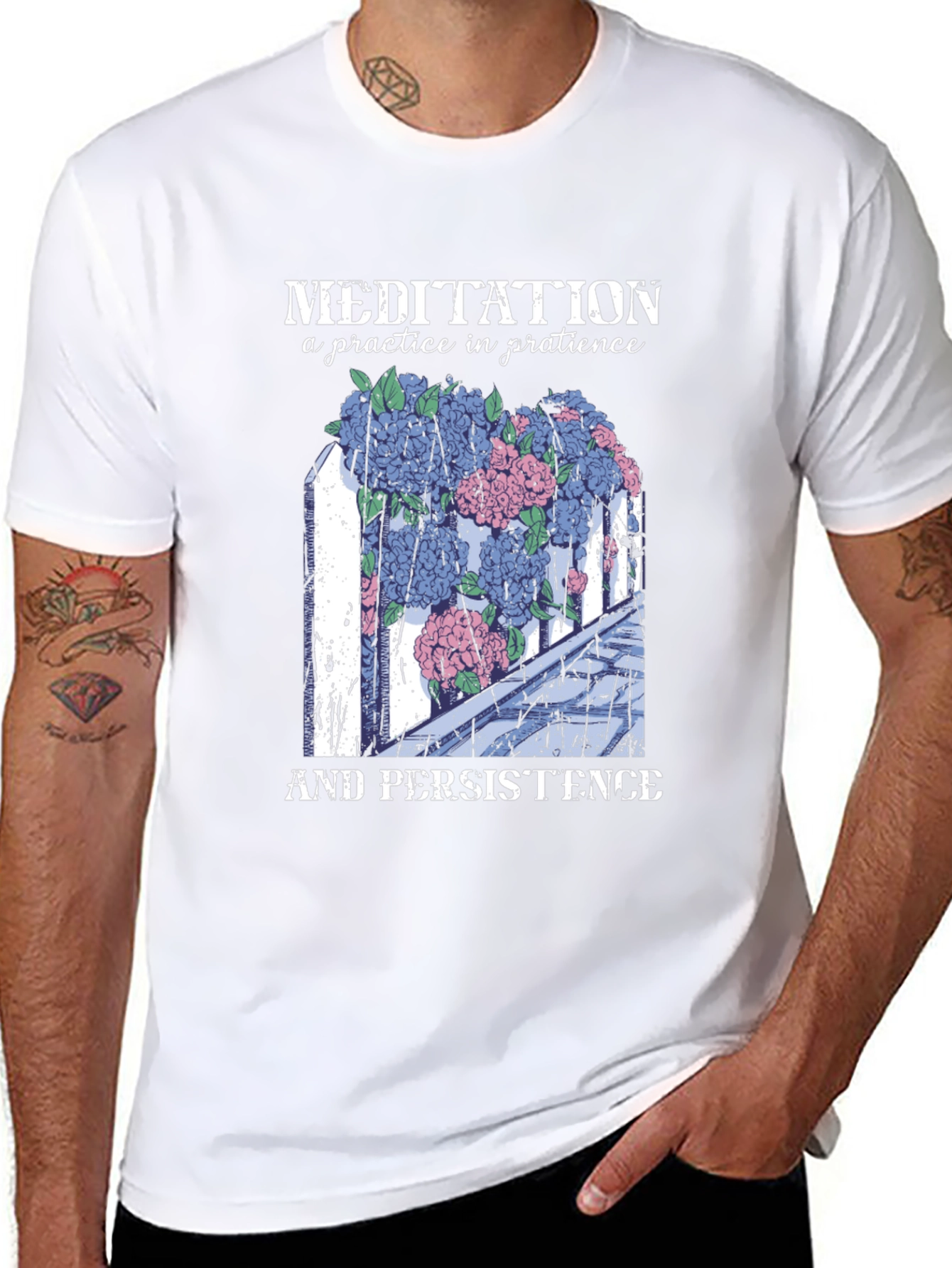 Meditation & Persistence Graphic Tee - Unisex