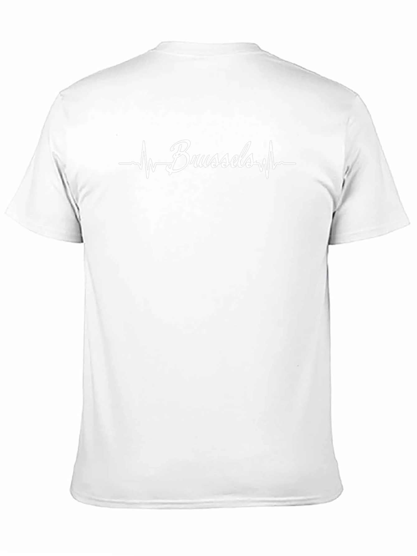Brussels Heartbeat T-Shirt - Stylish Graphic Tee