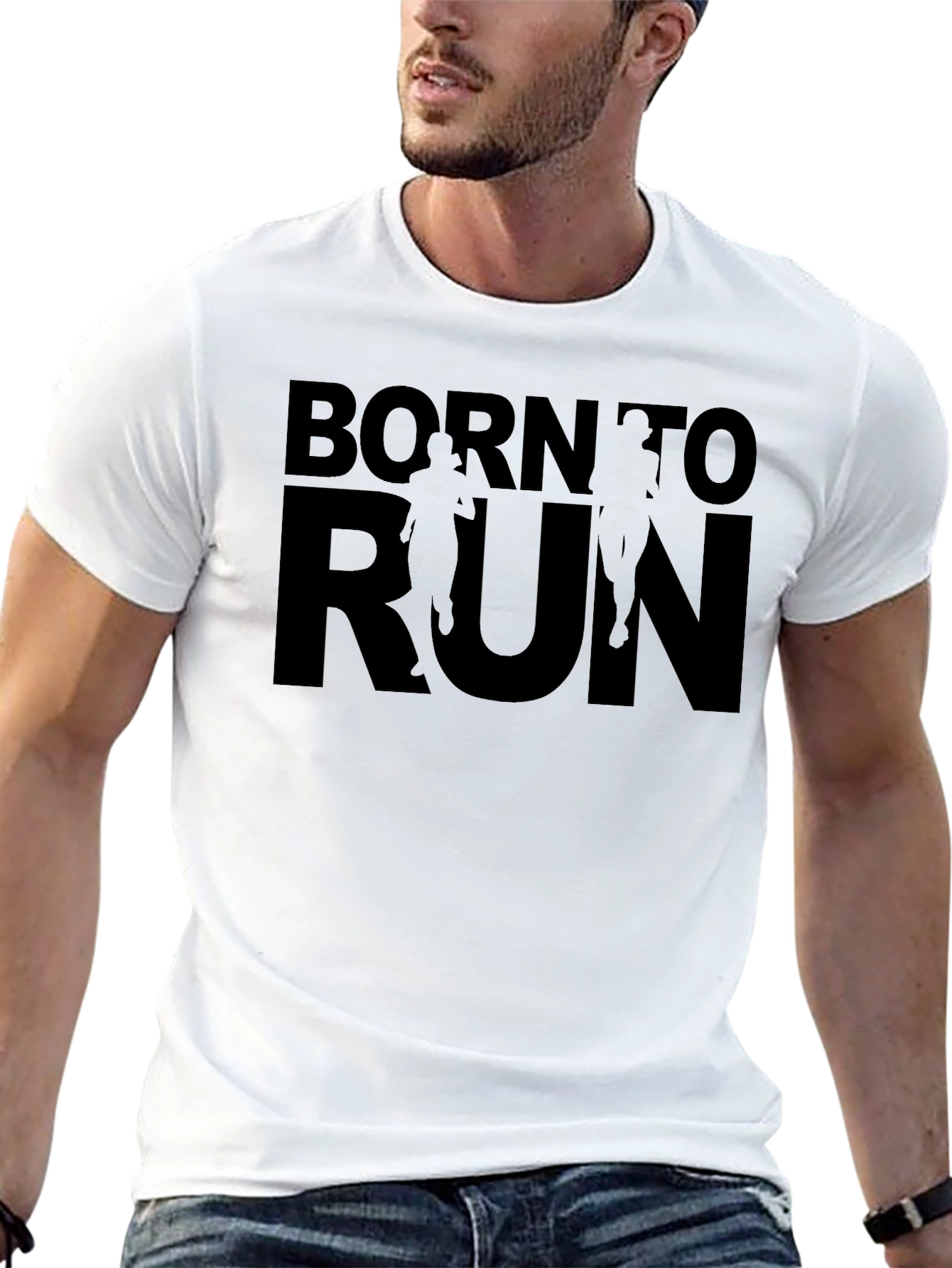 Born to Run Black T-Shirt