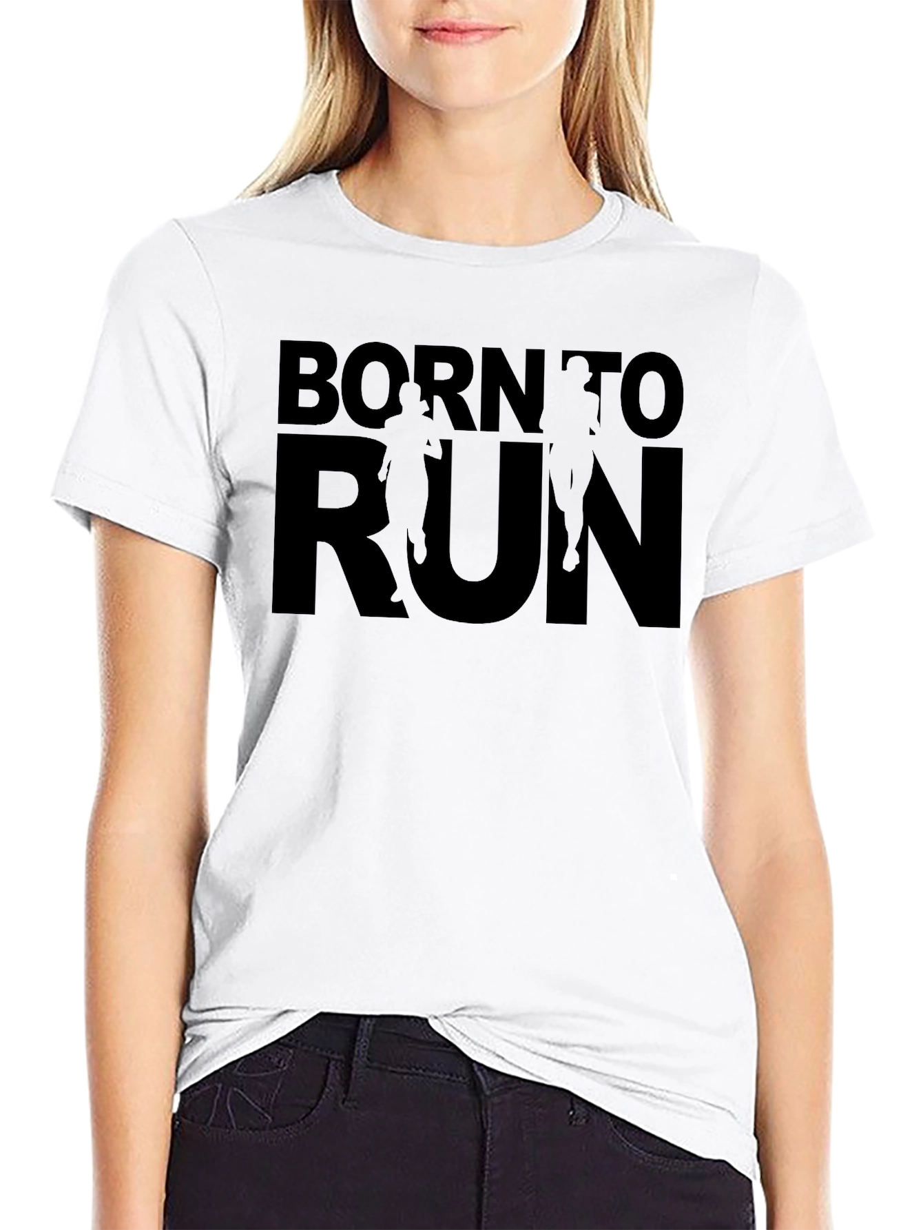 Born to Run Black T-Shirt