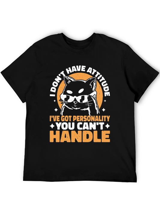 Cat Attitude T-Shirt - Personality You Cant Handle