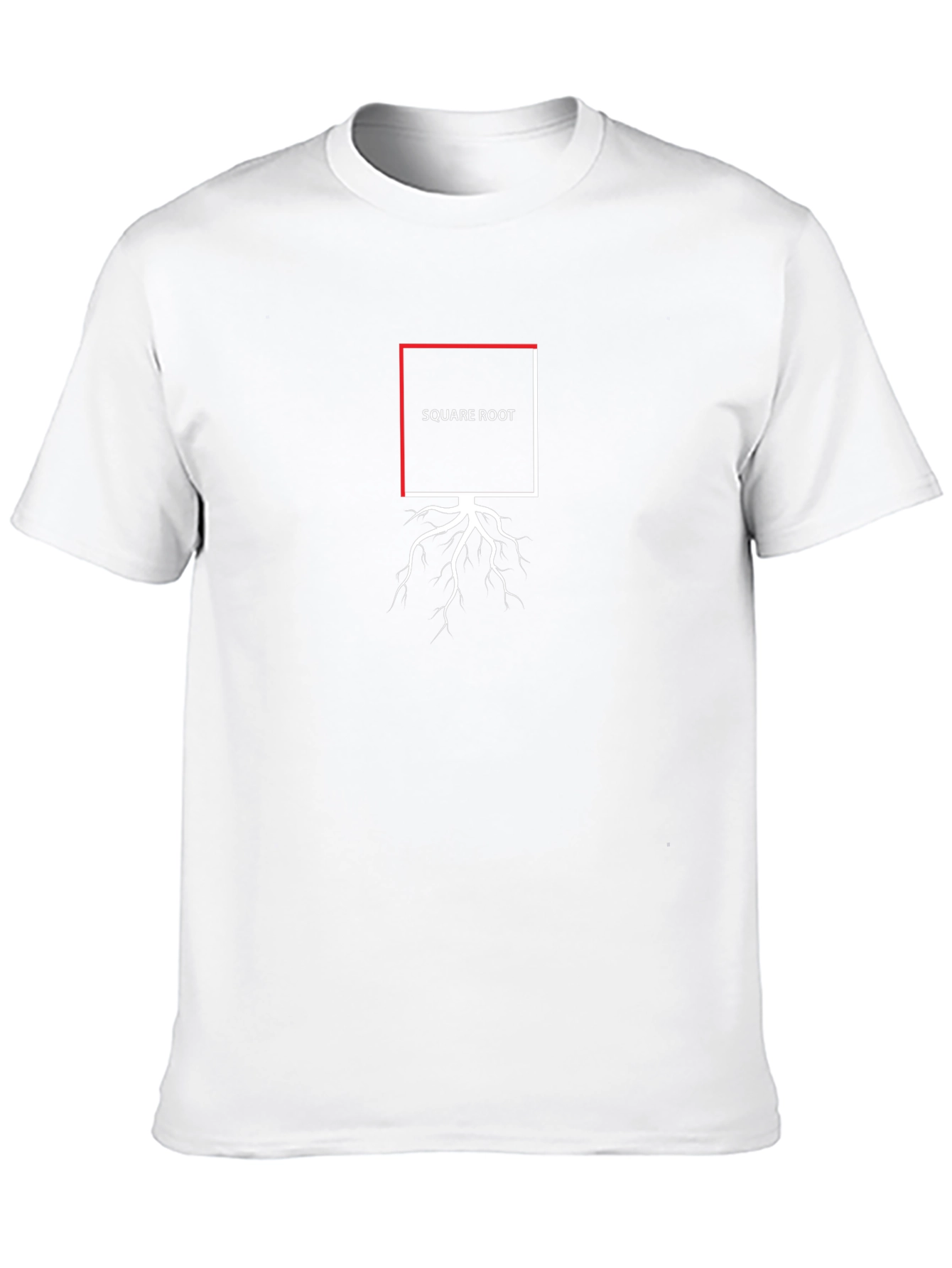 Square Root Graphic Tee - Math Humor T-Shirt