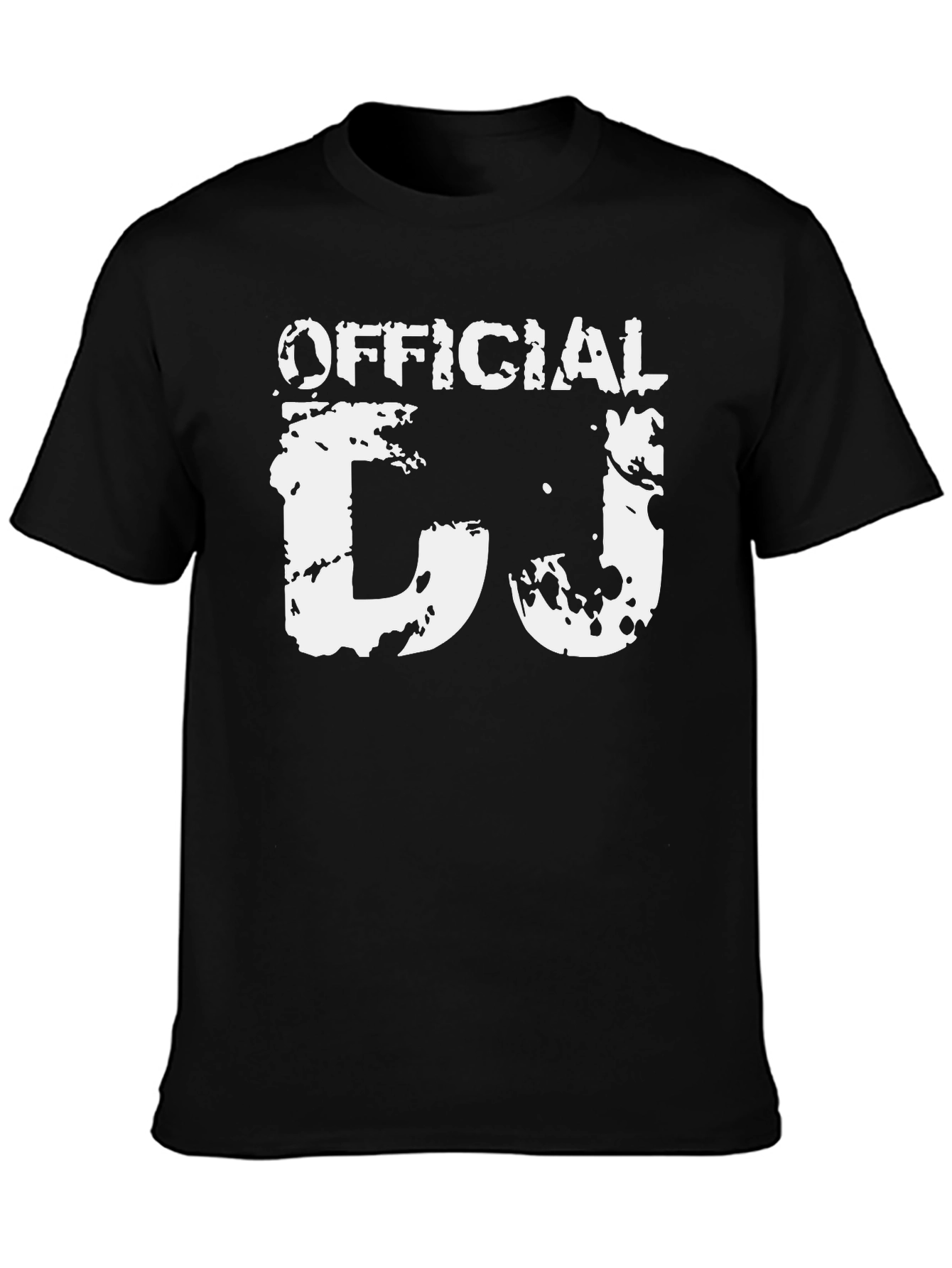 Official DJ Black T-Shirt Graphic Tee
