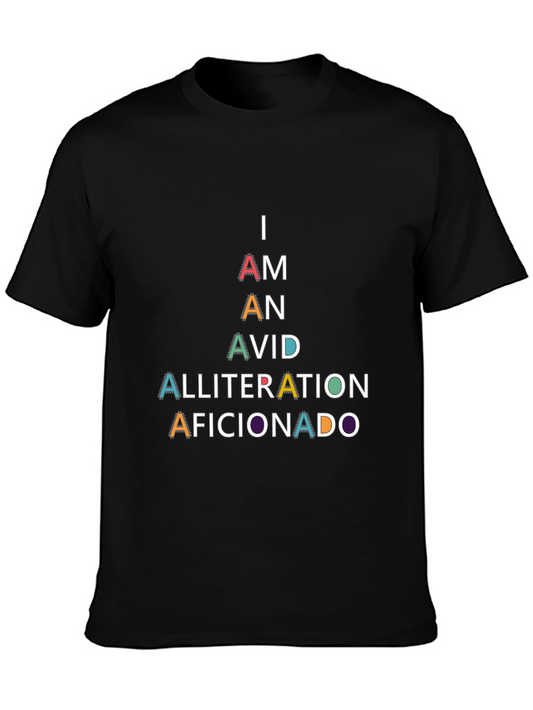 Alliteration Aficionado Graphic T-Shirt