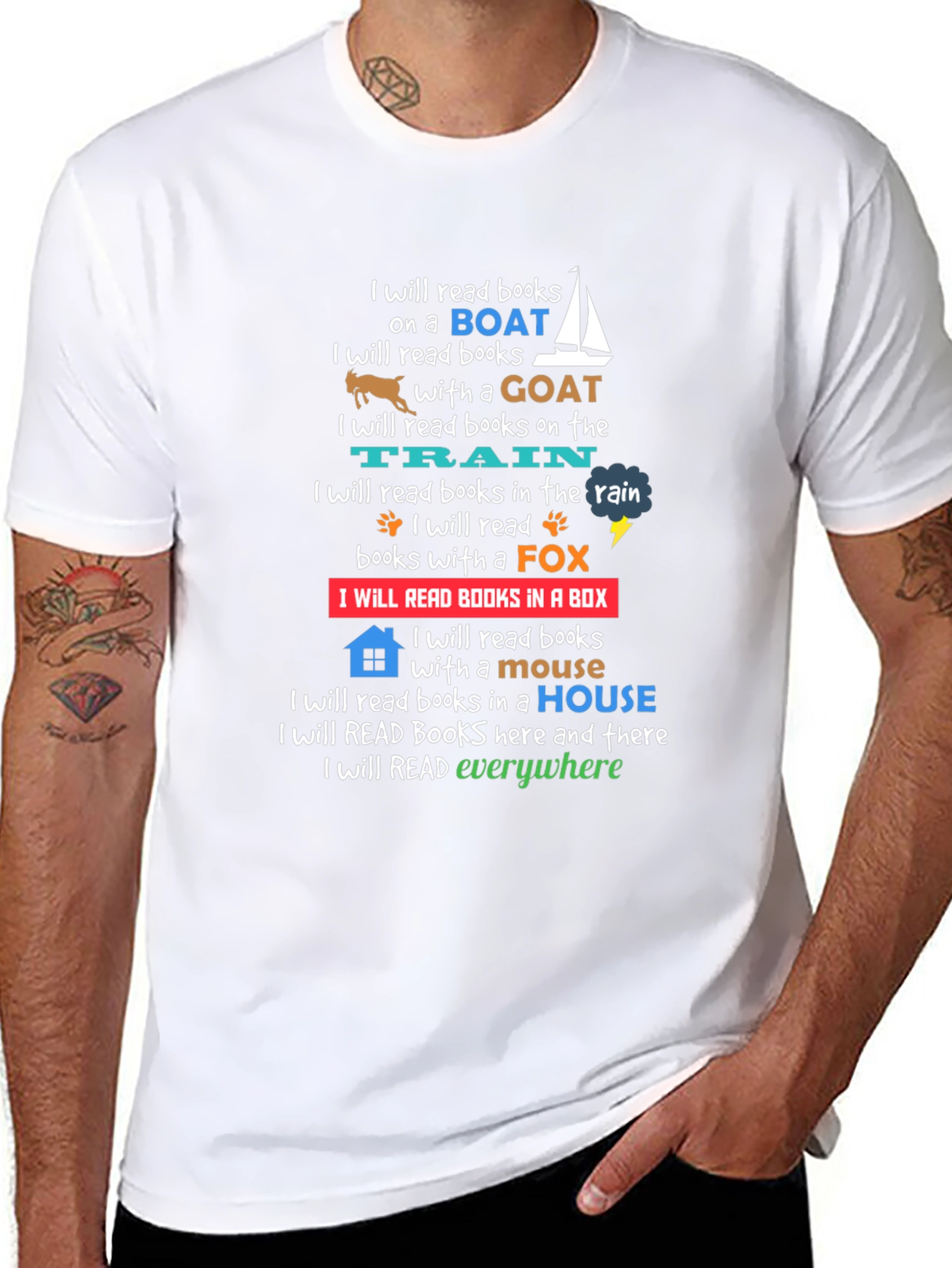 Bookworm T-Shirt: Ill Read Anywhere!