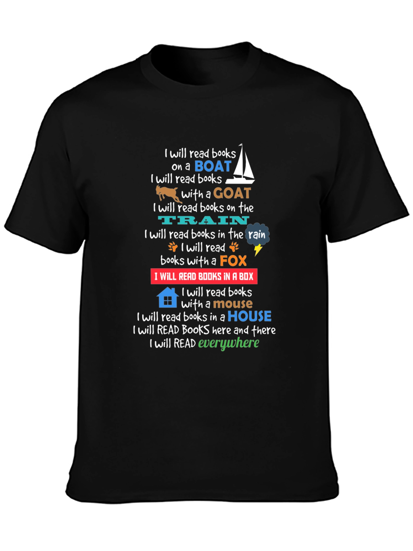 Bookworm T-Shirt: Ill Read Anywhere!