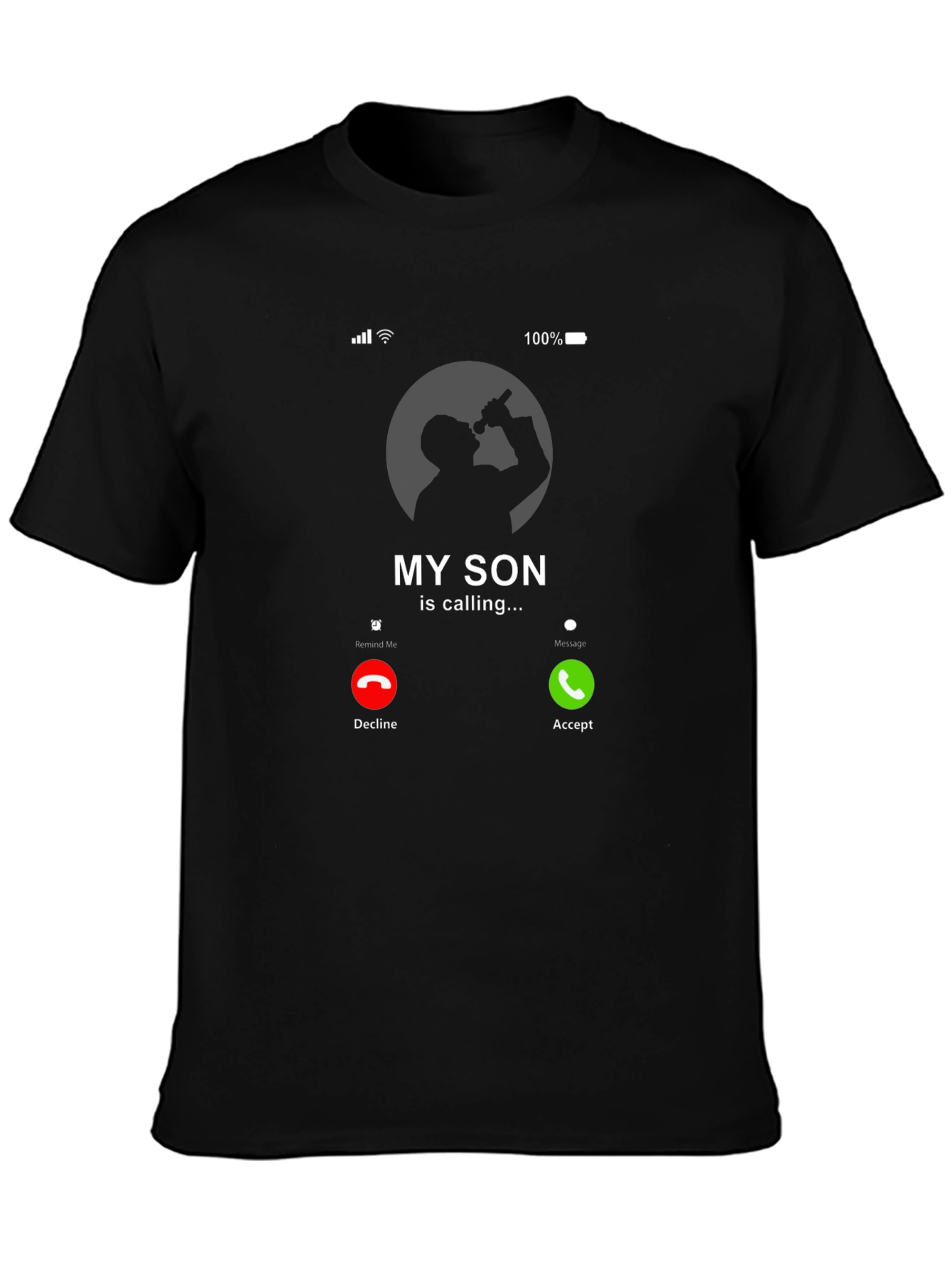 My Son is Calling T-Shirt - Funny Dad Tee