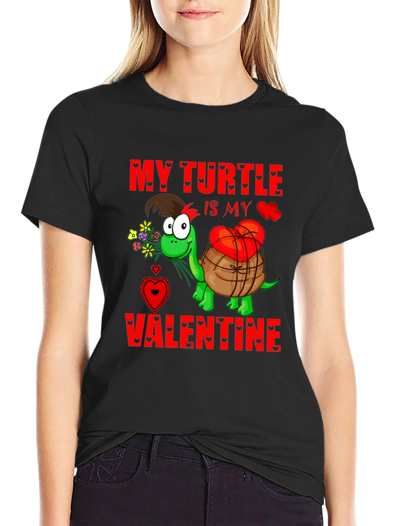 My Turtle is My Valentine T-Shirt