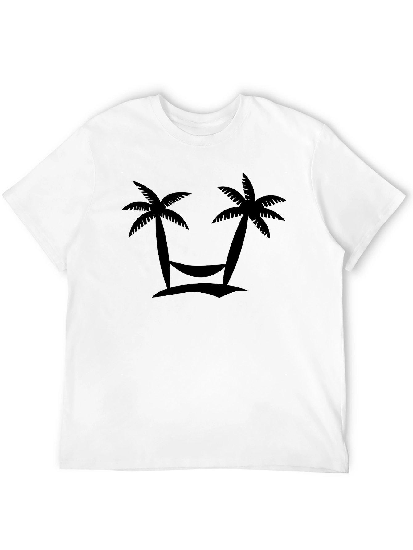 Relaxing Palm Tree Hammock Graphic Tee