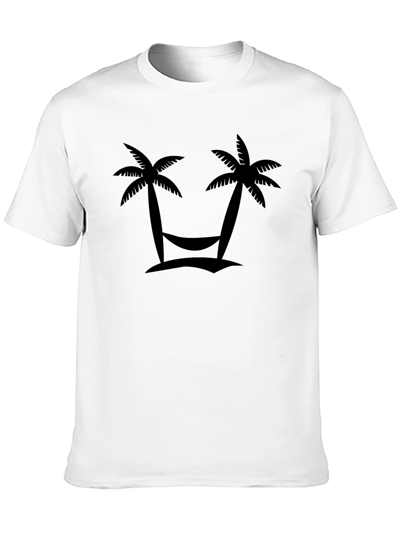 Relaxing Palm Tree Hammock Graphic Tee