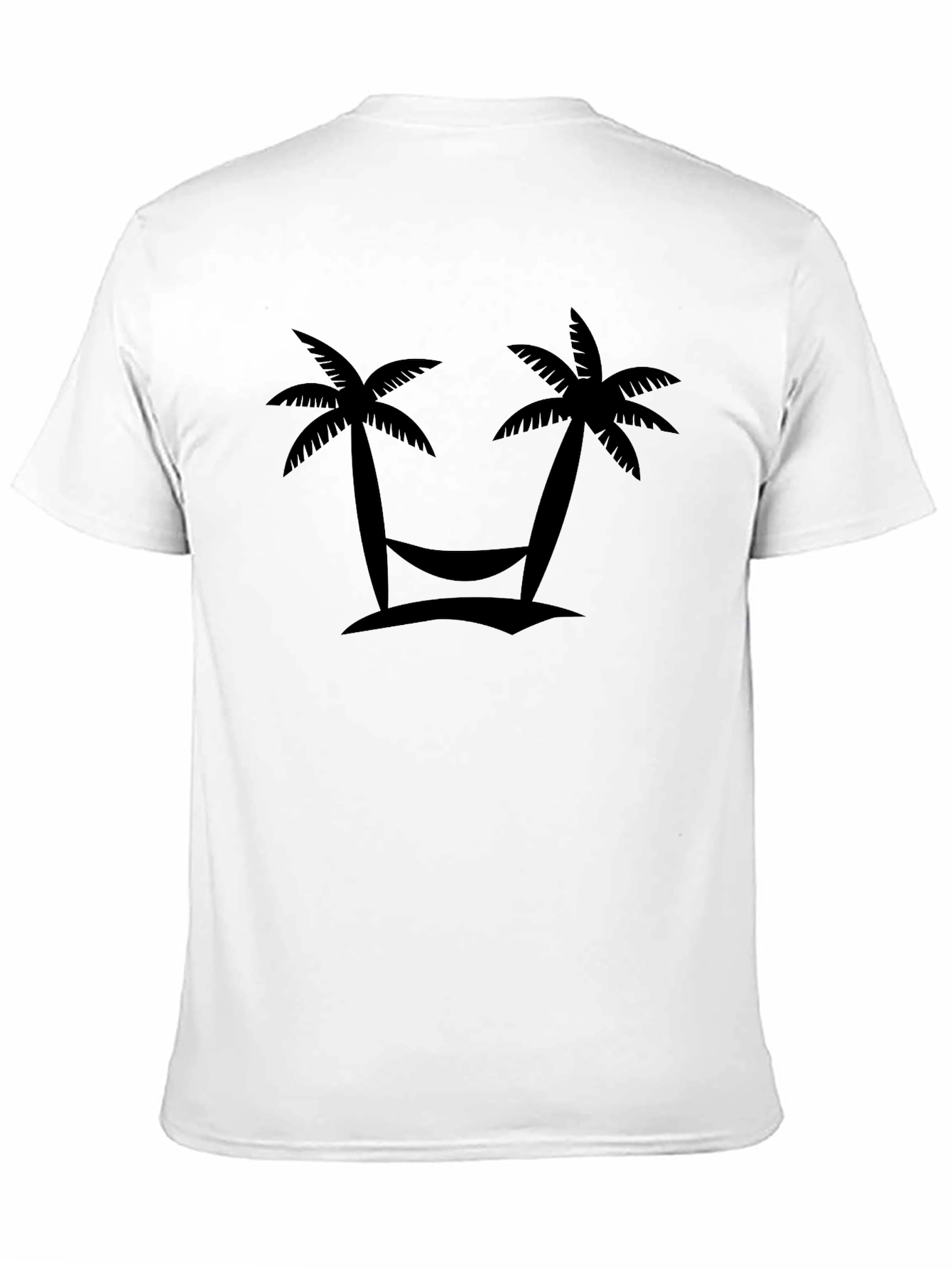 Relaxing Palm Tree Hammock Graphic Tee