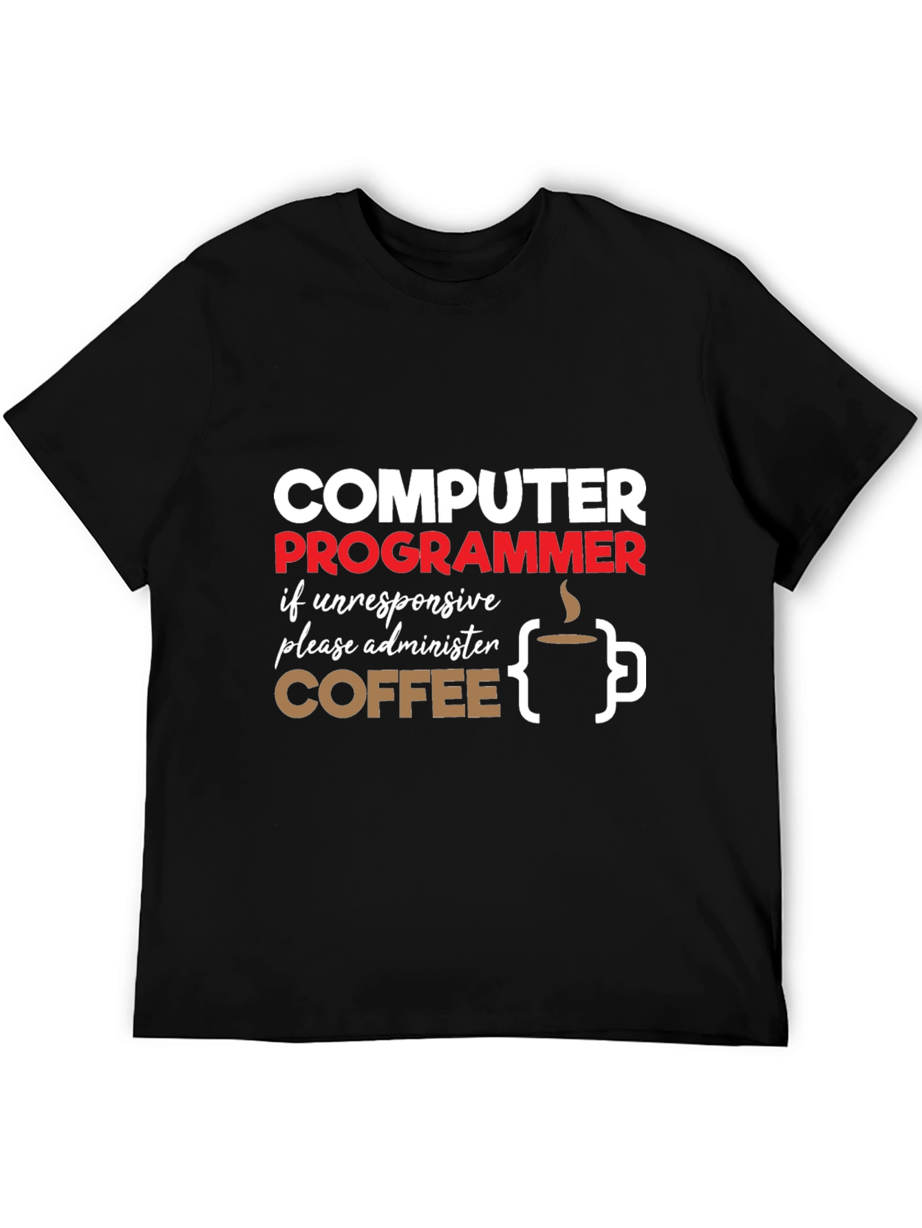 Computer Programmer Coffee T-Shirt