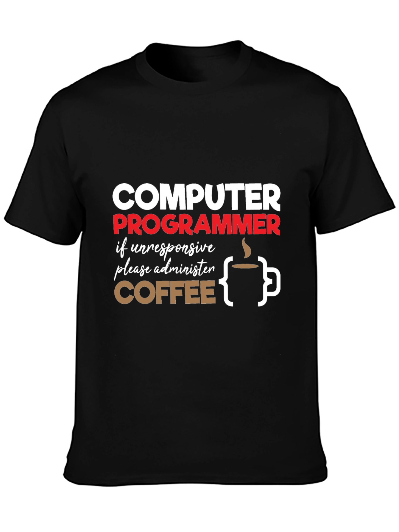 Computer Programmer Coffee T-Shirt