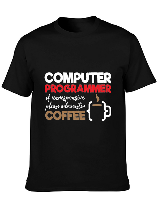 Computer Programmer Coffee T-Shirt