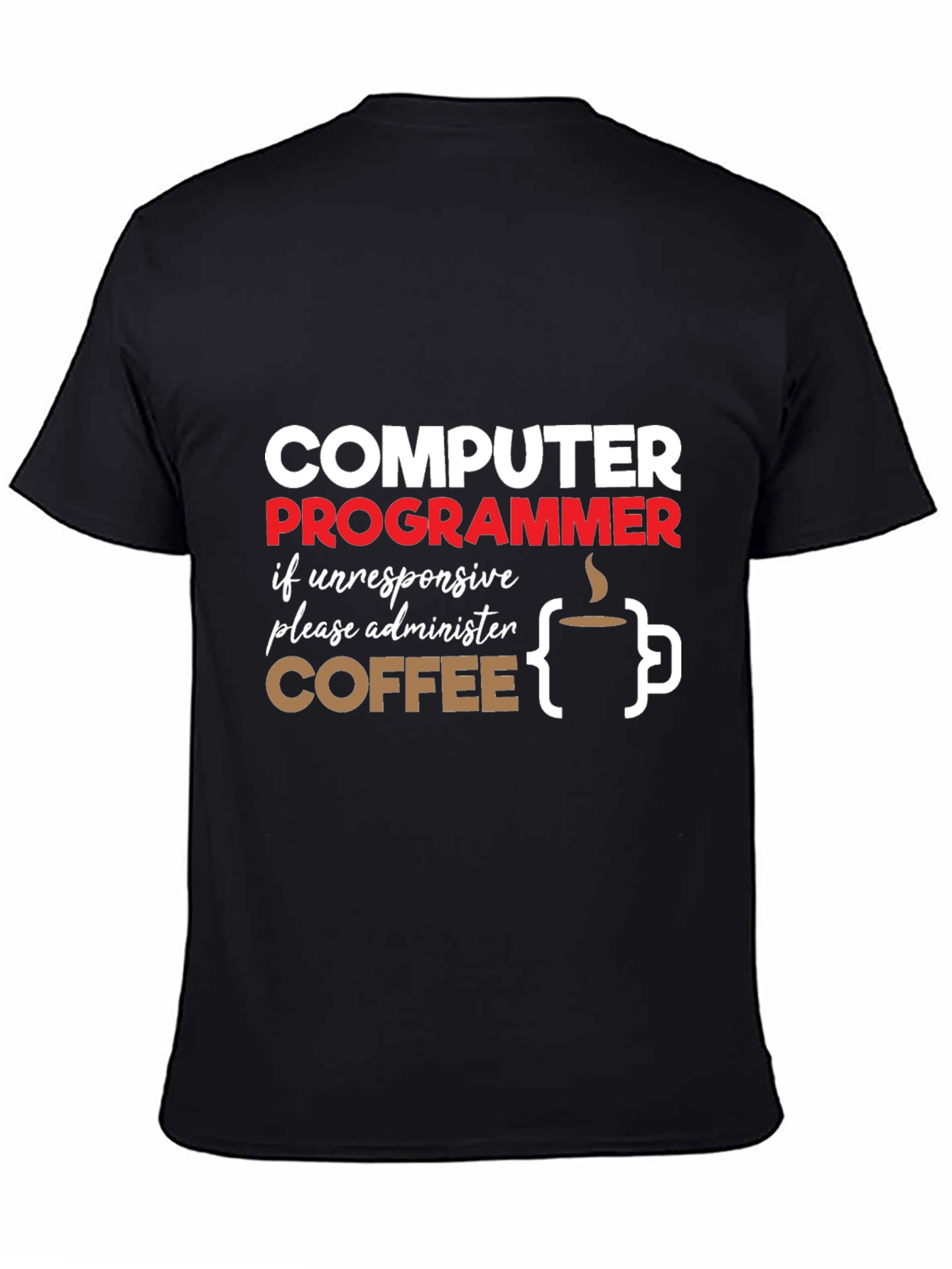 Computer Programmer Coffee T-Shirt