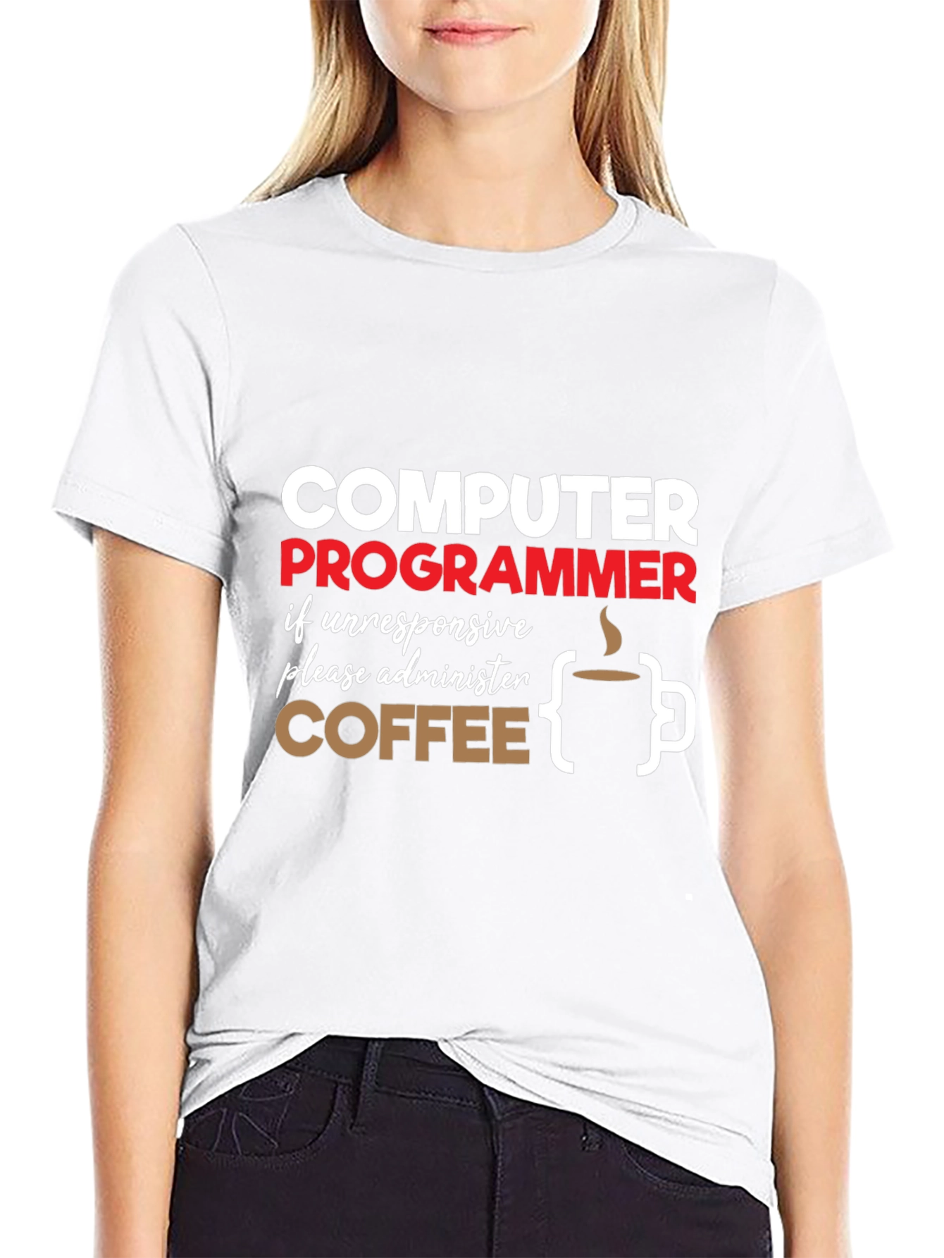 Computer Programmer Coffee T-Shirt