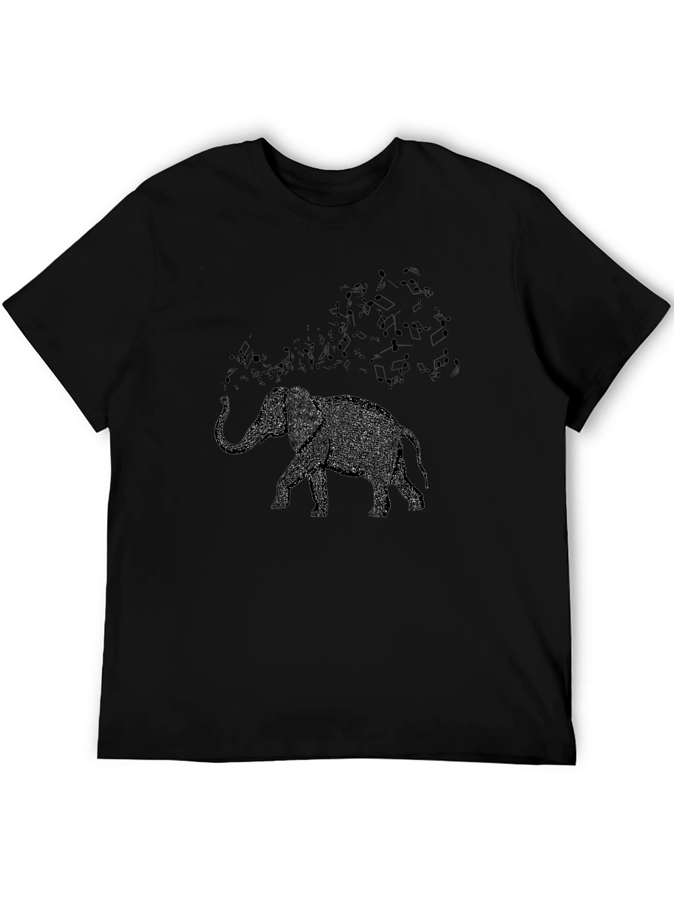 Elephant Music T-Shirt - Stylish Graphic Tee