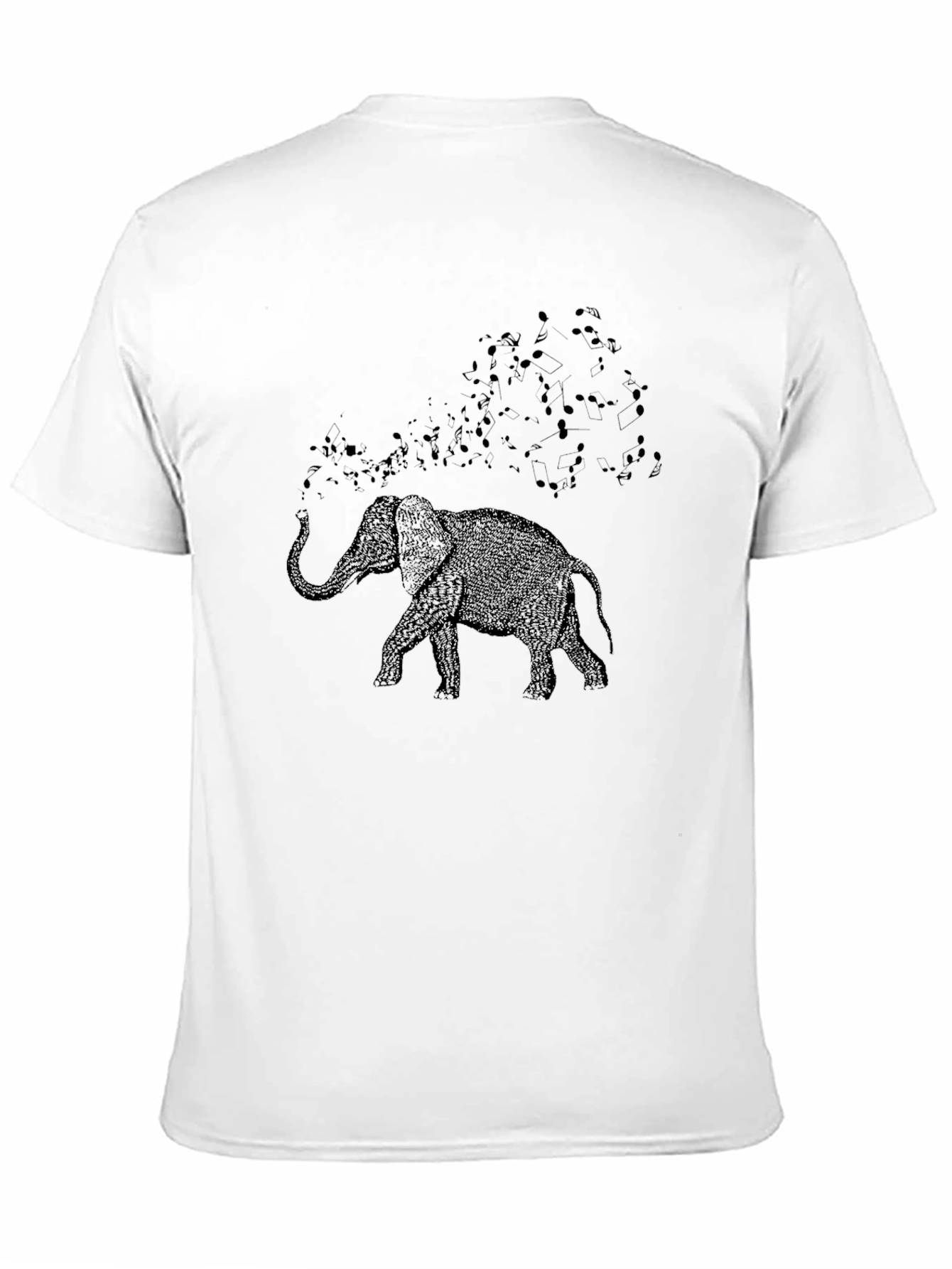 Elephant Music T-Shirt - Stylish Graphic Tee