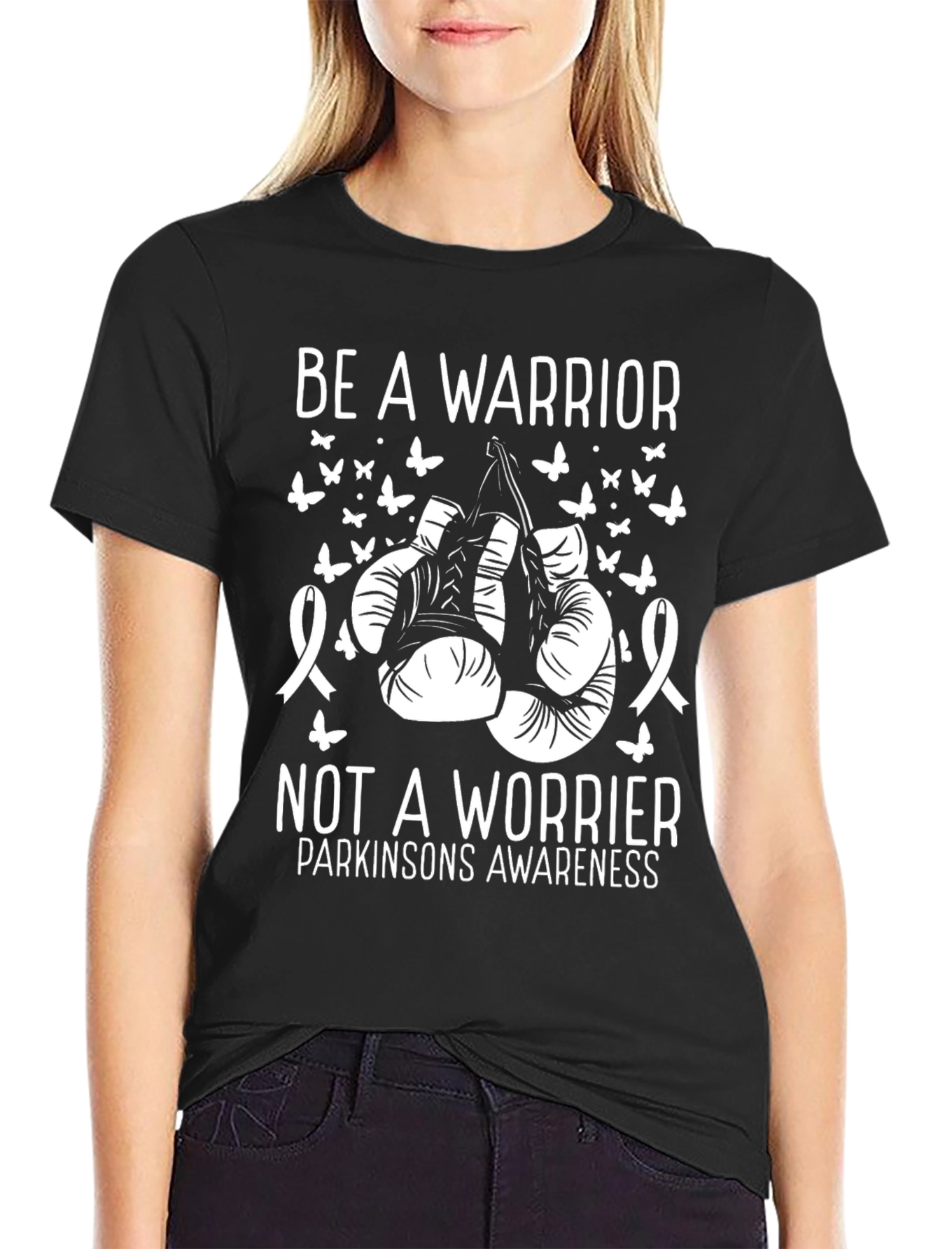 Be a Warrior Parkinsons Awareness Graphic Tee