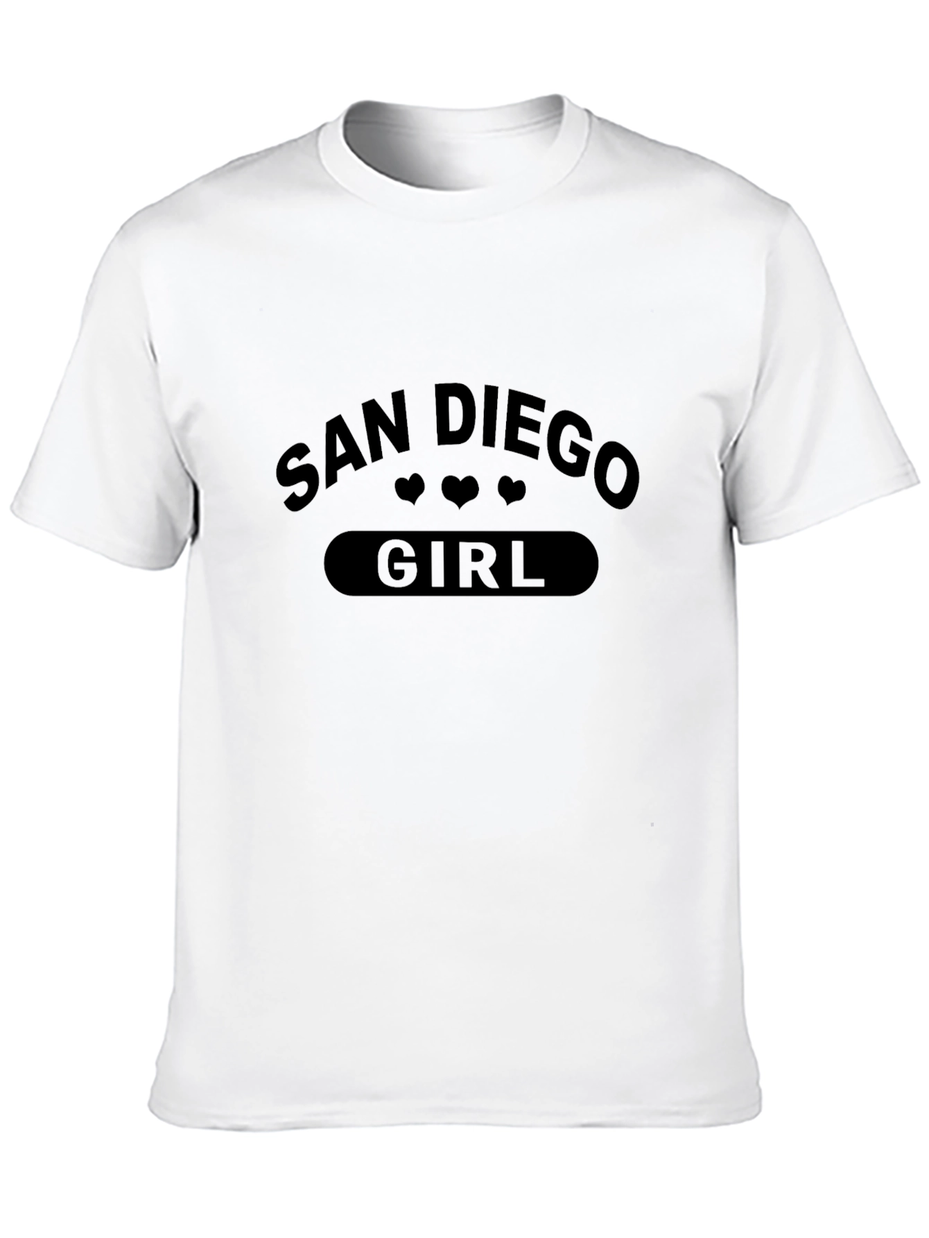 San Diego Girl Tee - Trendy Graphic T-Shirt