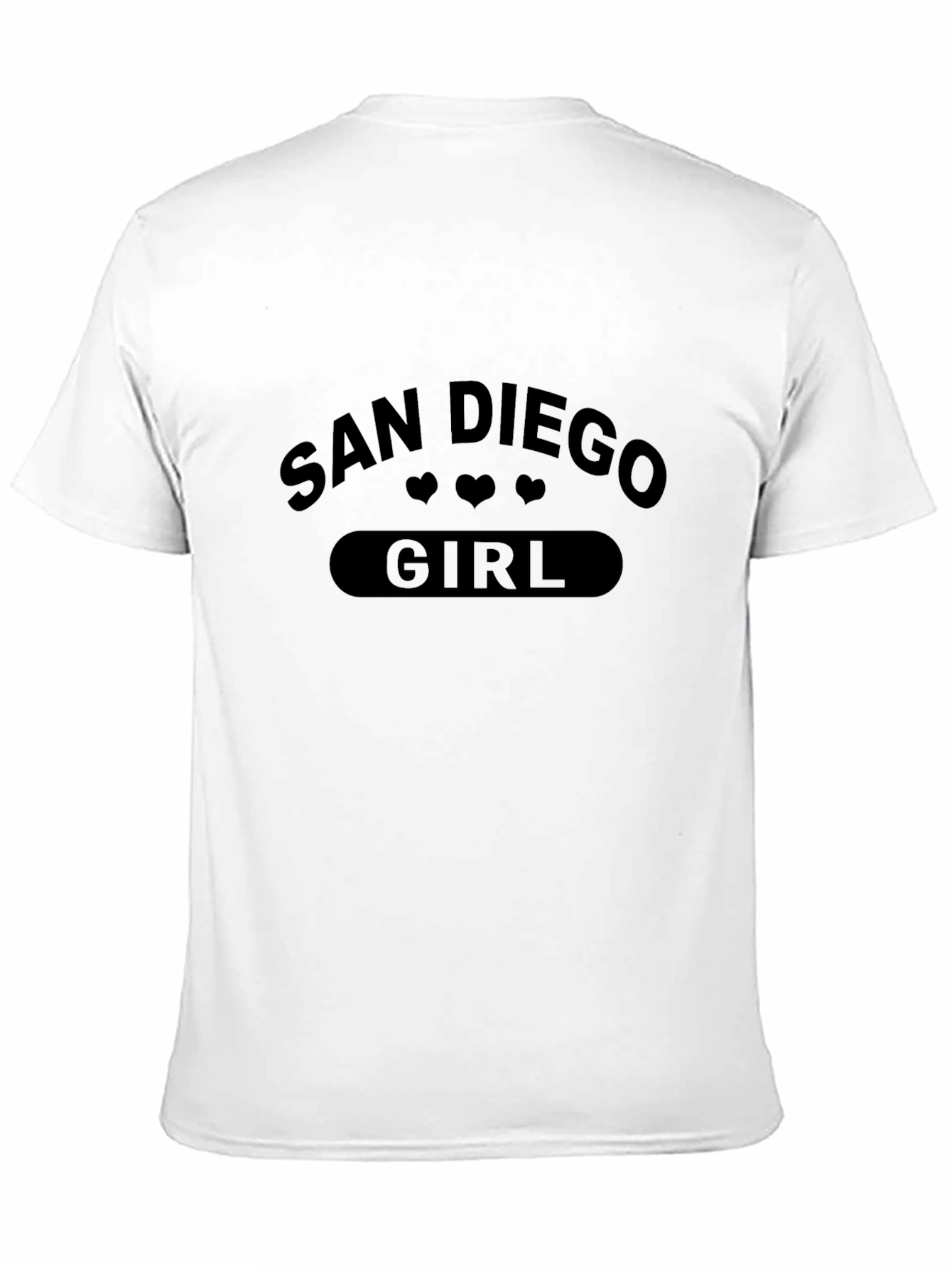 San Diego Girl Tee - Trendy Graphic T-Shirt