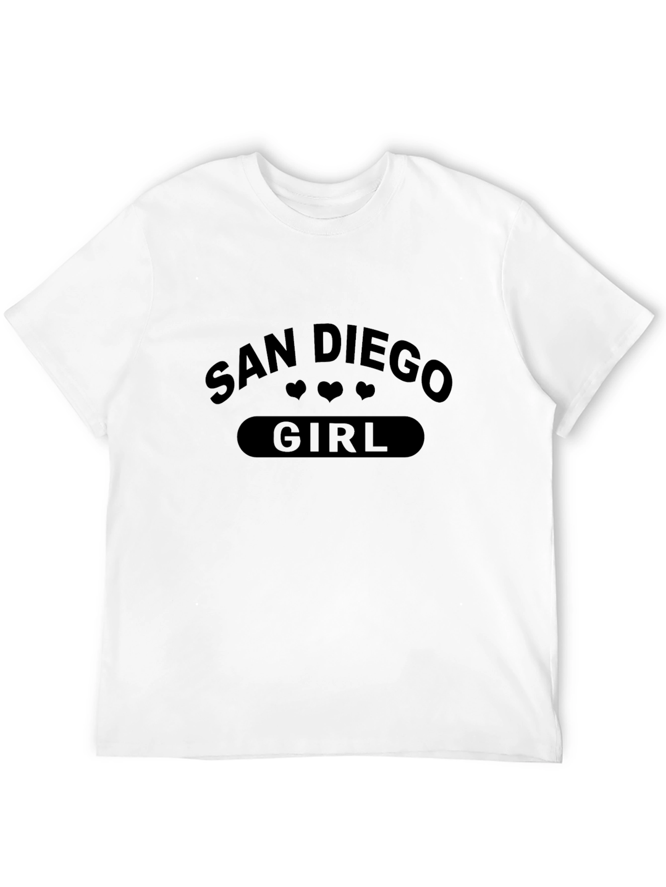 San Diego Girl Tee - Trendy Graphic T-Shirt
