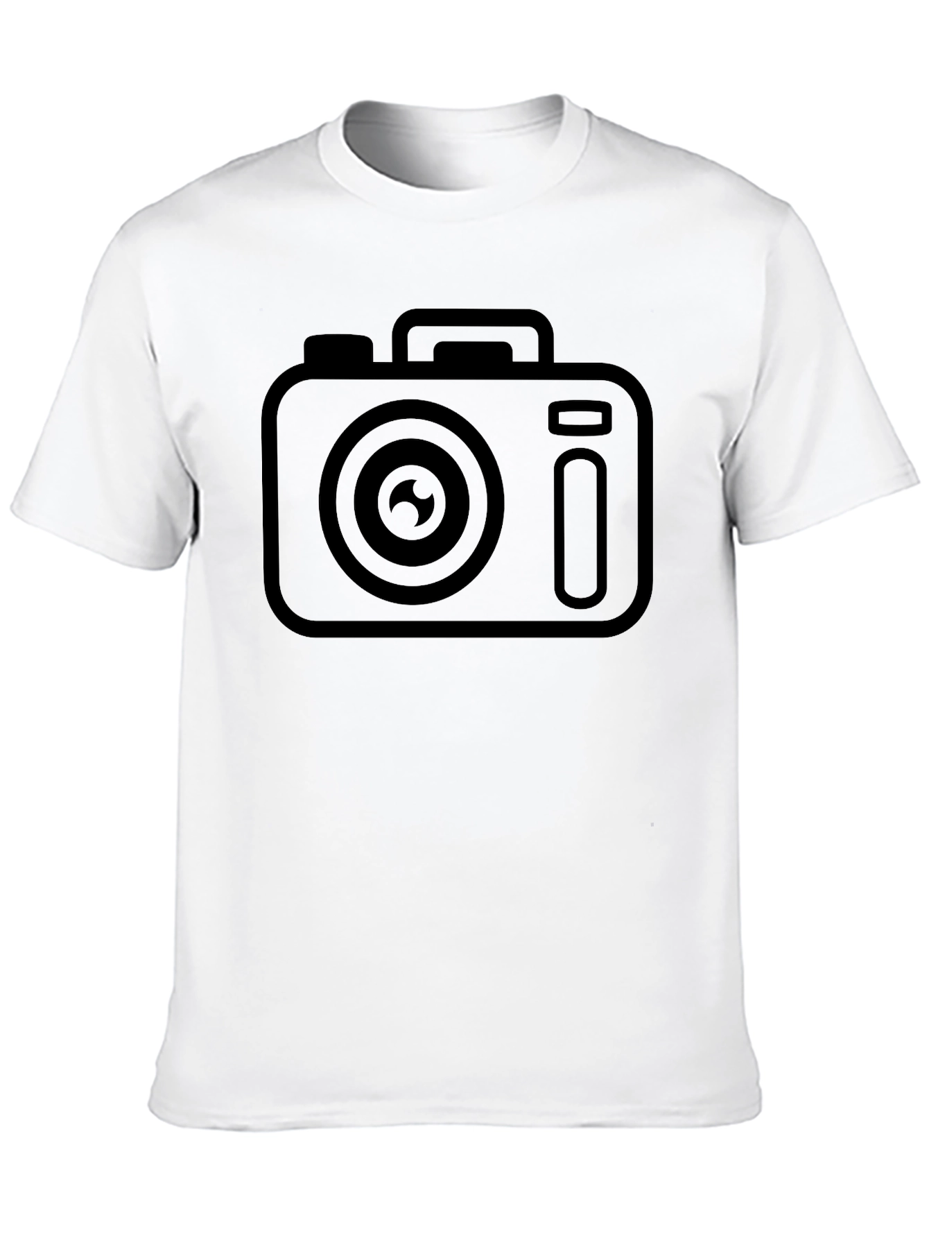 Camera Icon T-Shirt - Casual Style