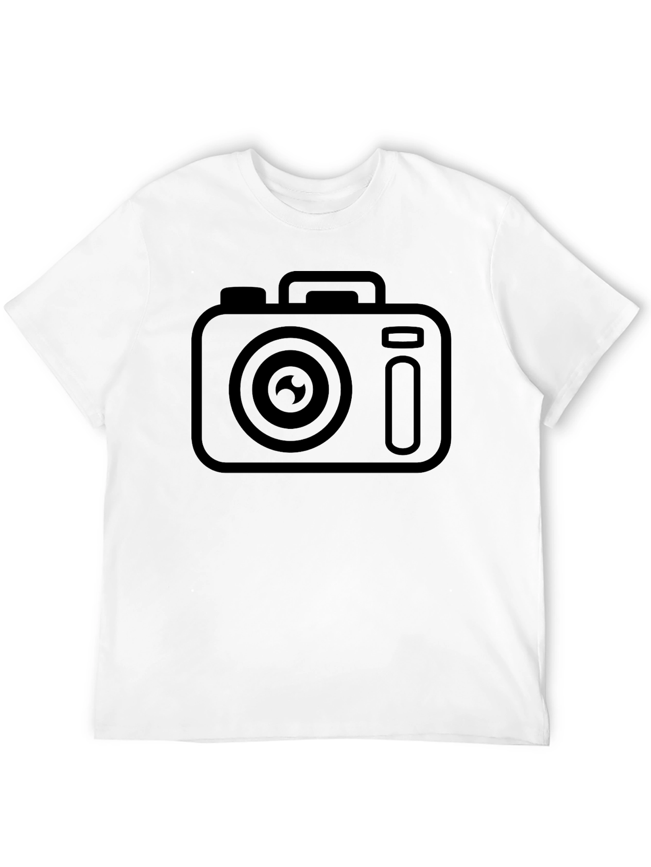 Camera Icon T-Shirt - Casual Style