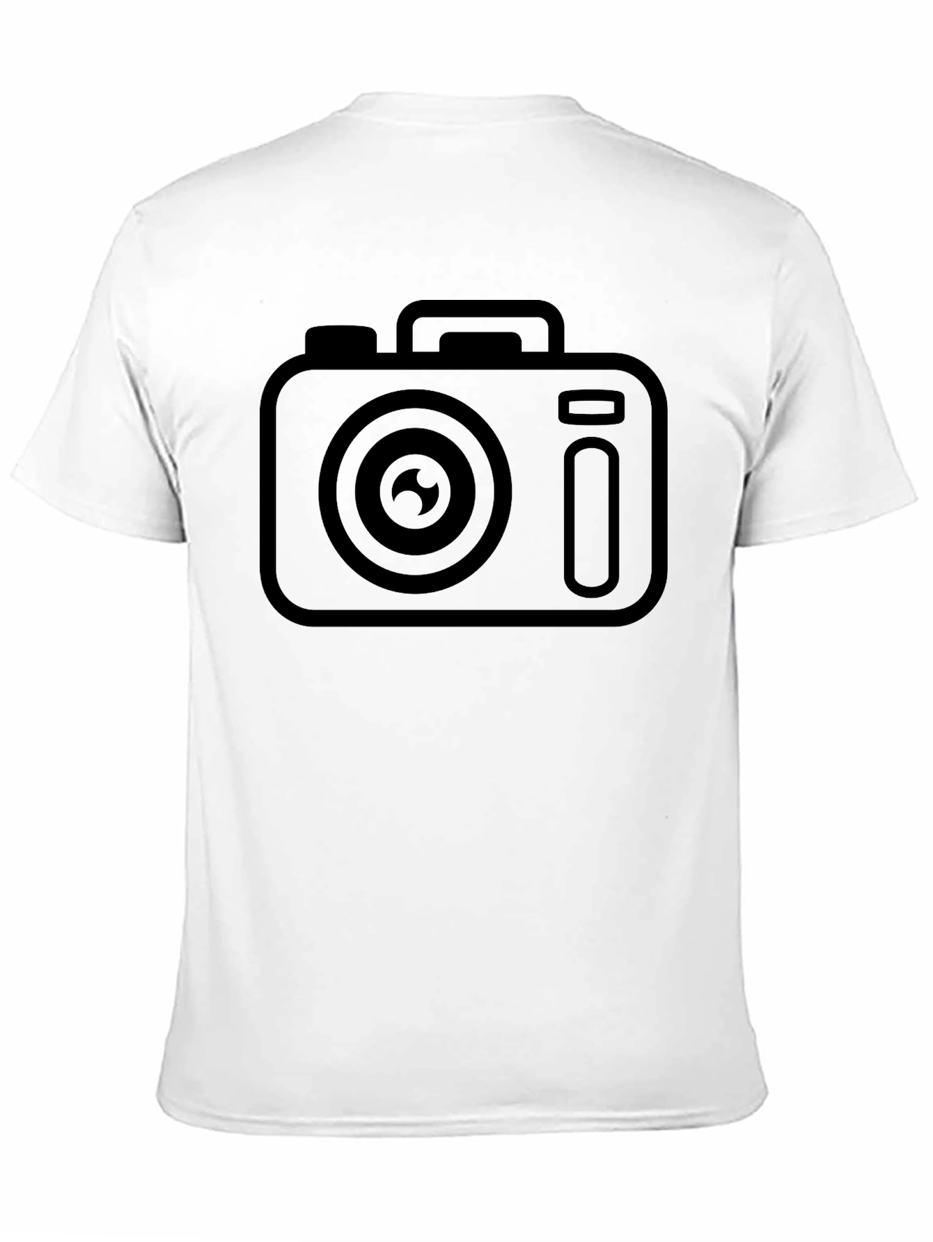 Camera Icon T-Shirt - Casual Style