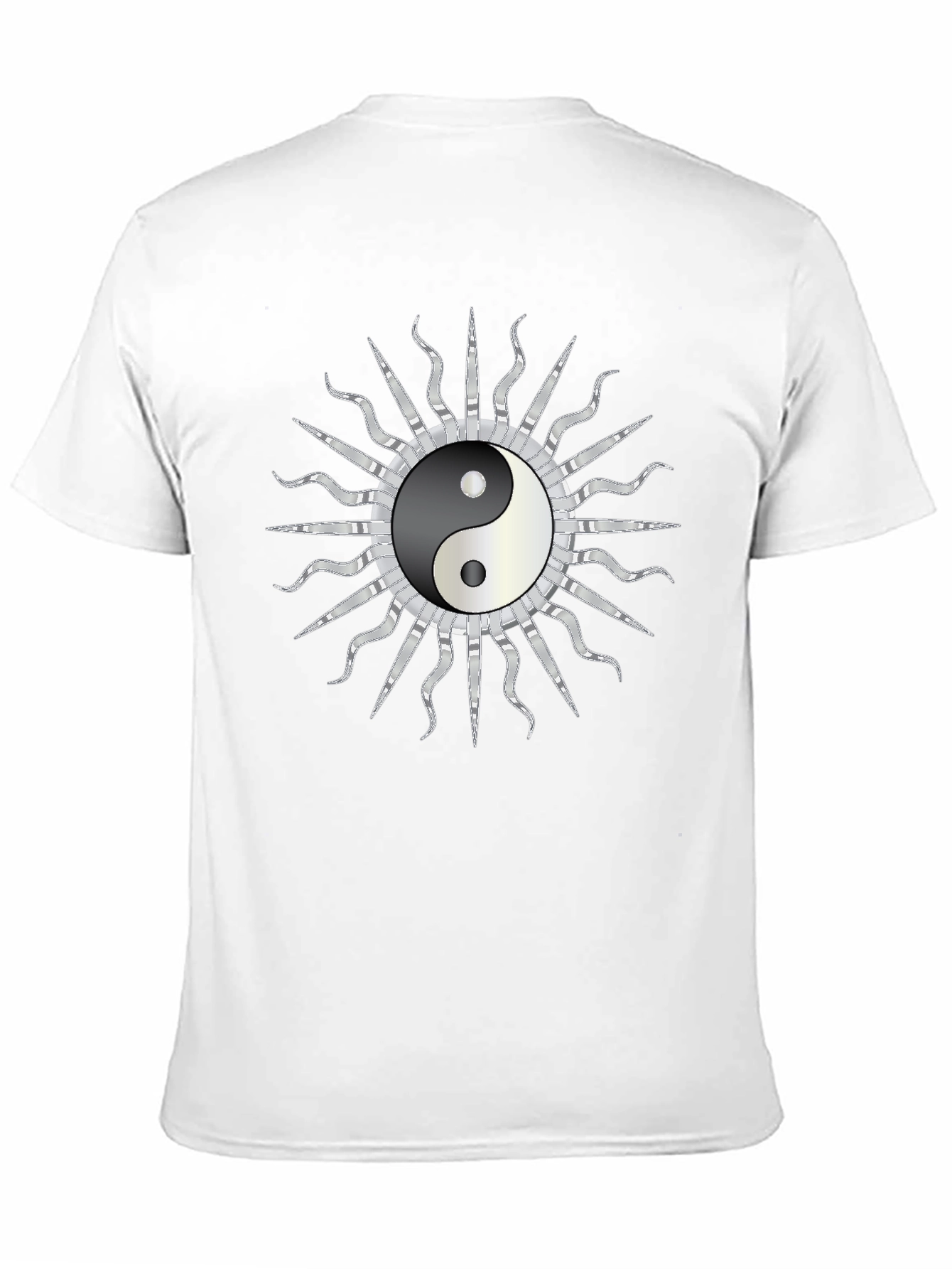 Yin Yang Sun Graphic T-Shirt