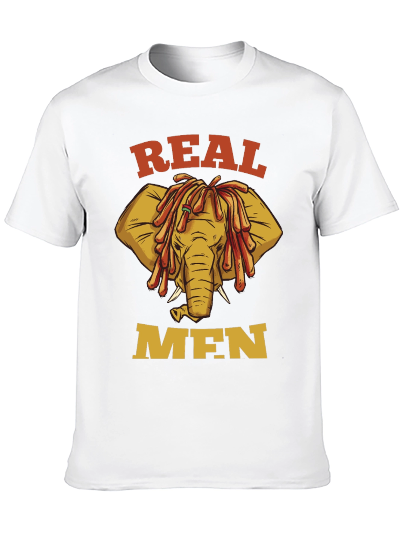 Real Men Elephant T-Shirt