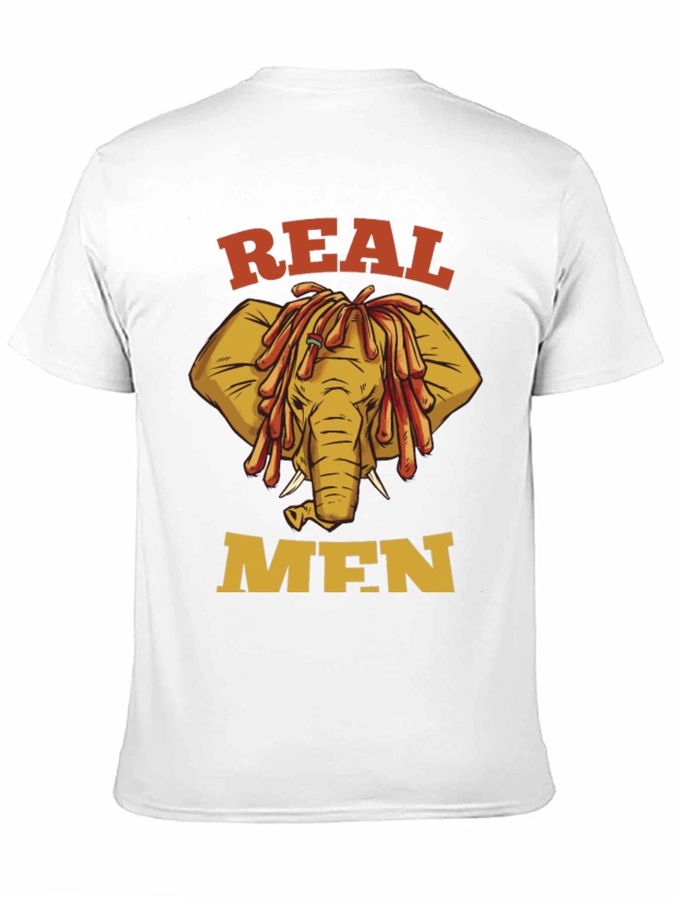 Real Men Elephant T-Shirt