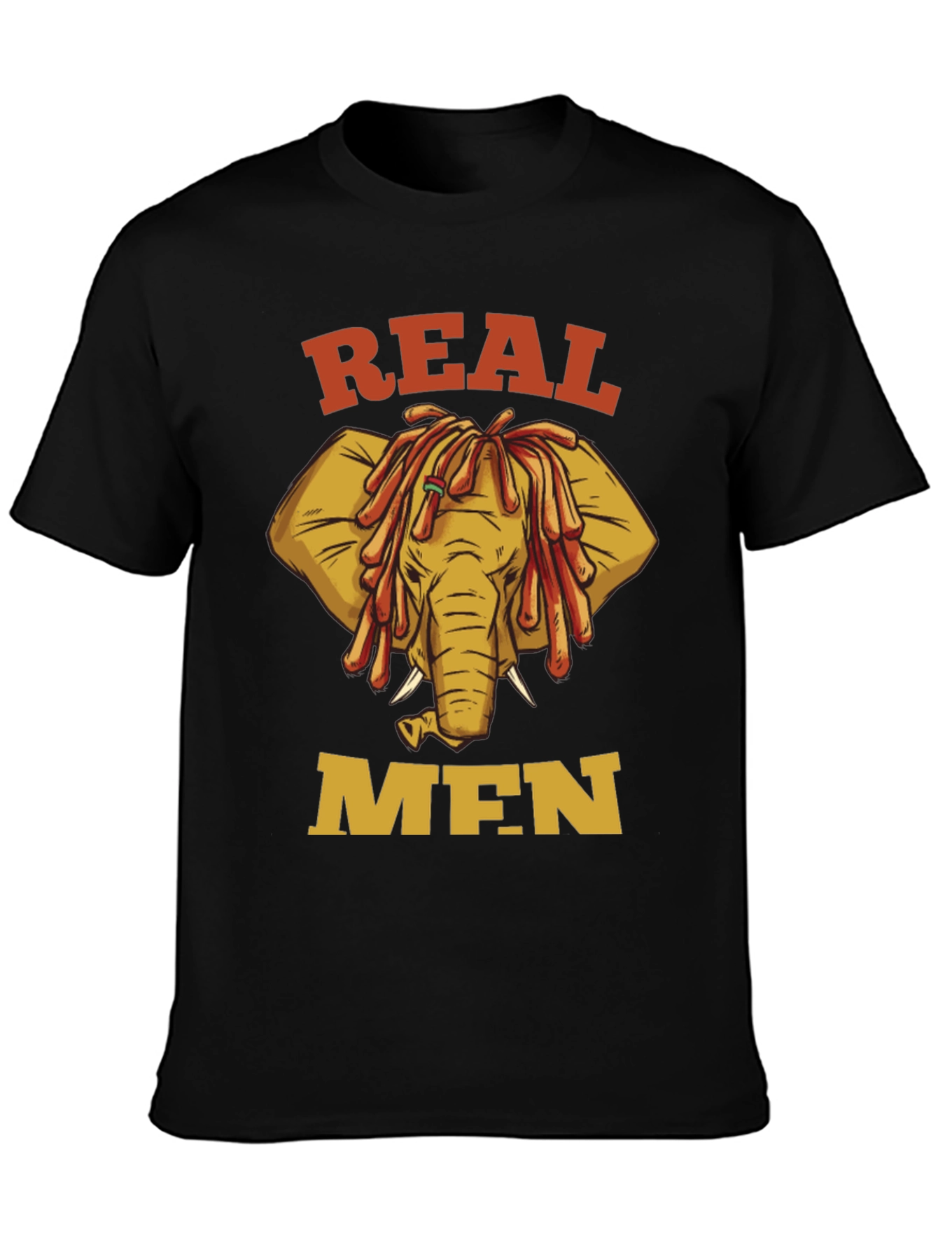 Real Men Elephant T-Shirt