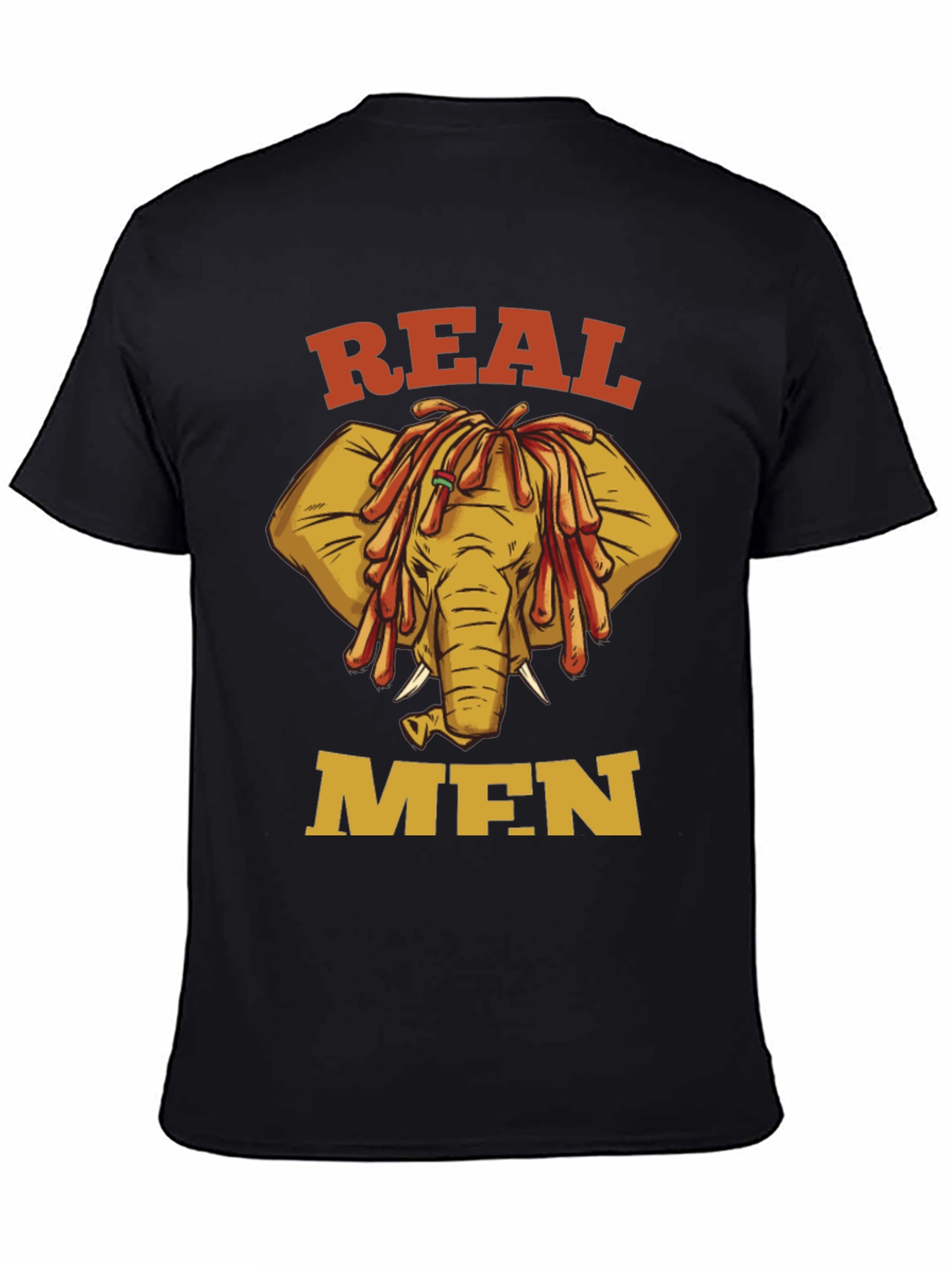 Real Men Elephant T-Shirt